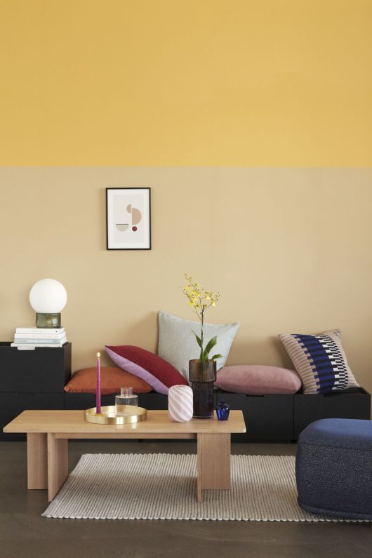 Hübsch Split Soffbord Natur