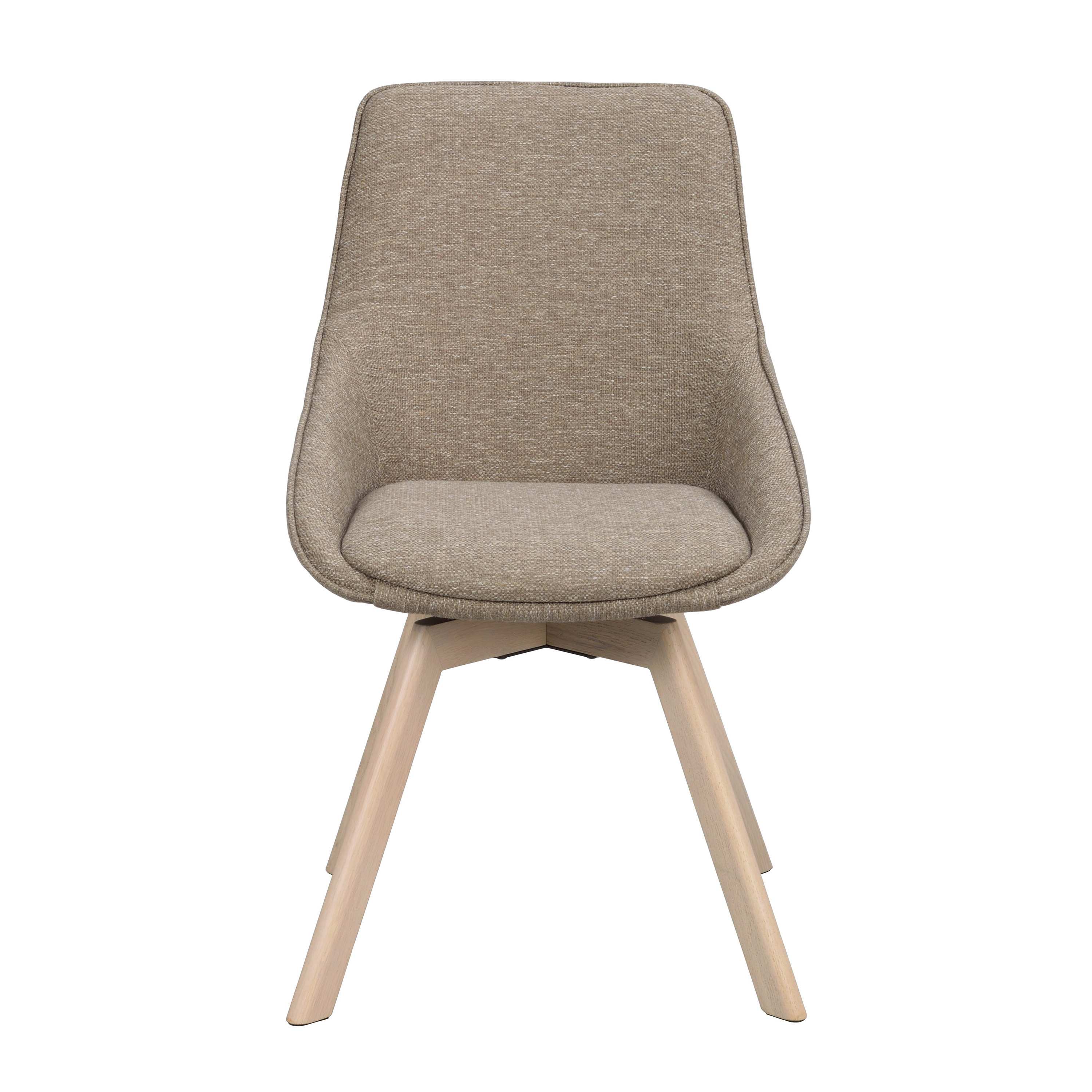 Rowico Home Alison Matstol Mörkbeige/Vitpigmenterad