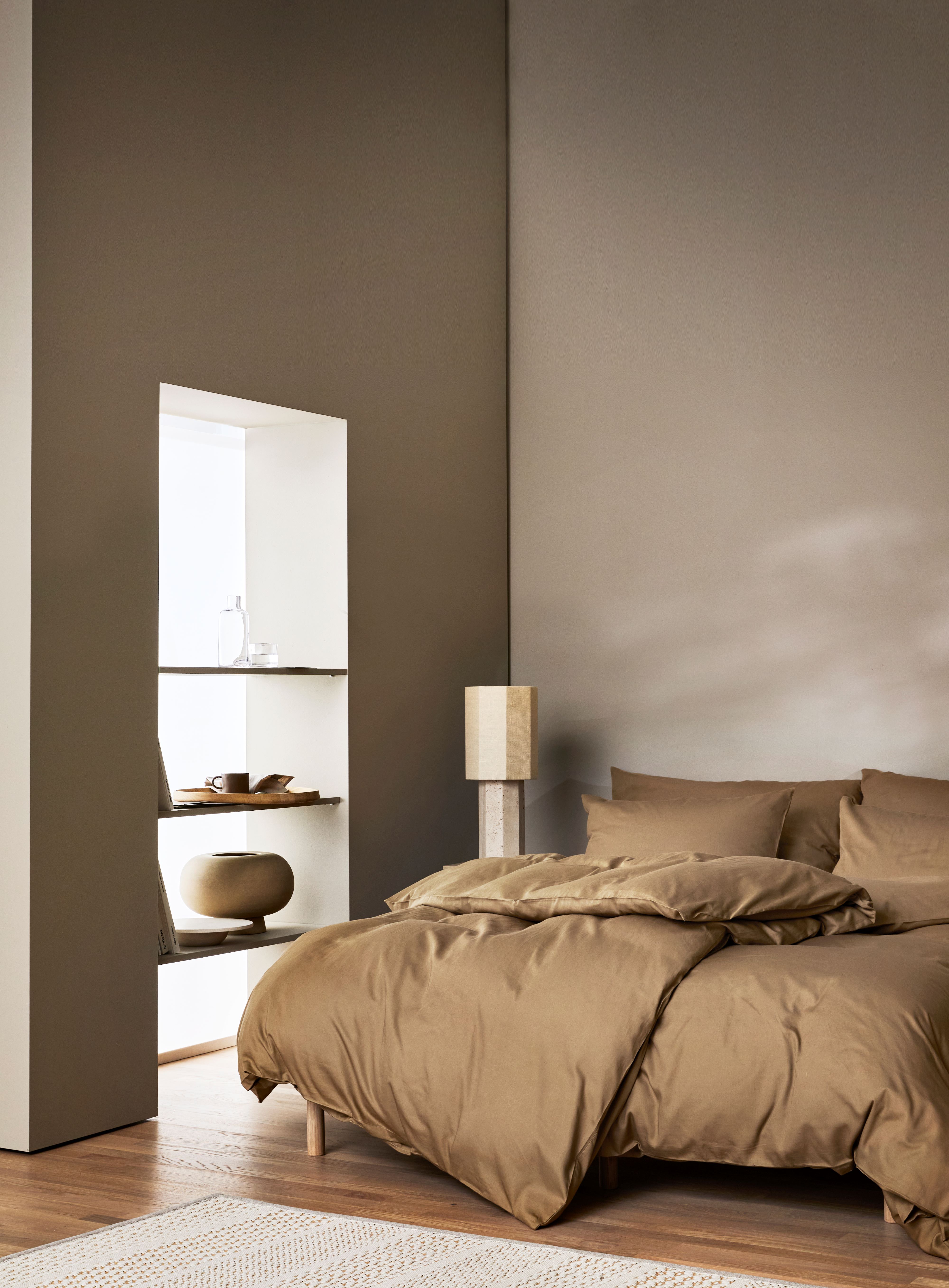 Høie Harmoni 2-del Påslakanset Gyllen Beige