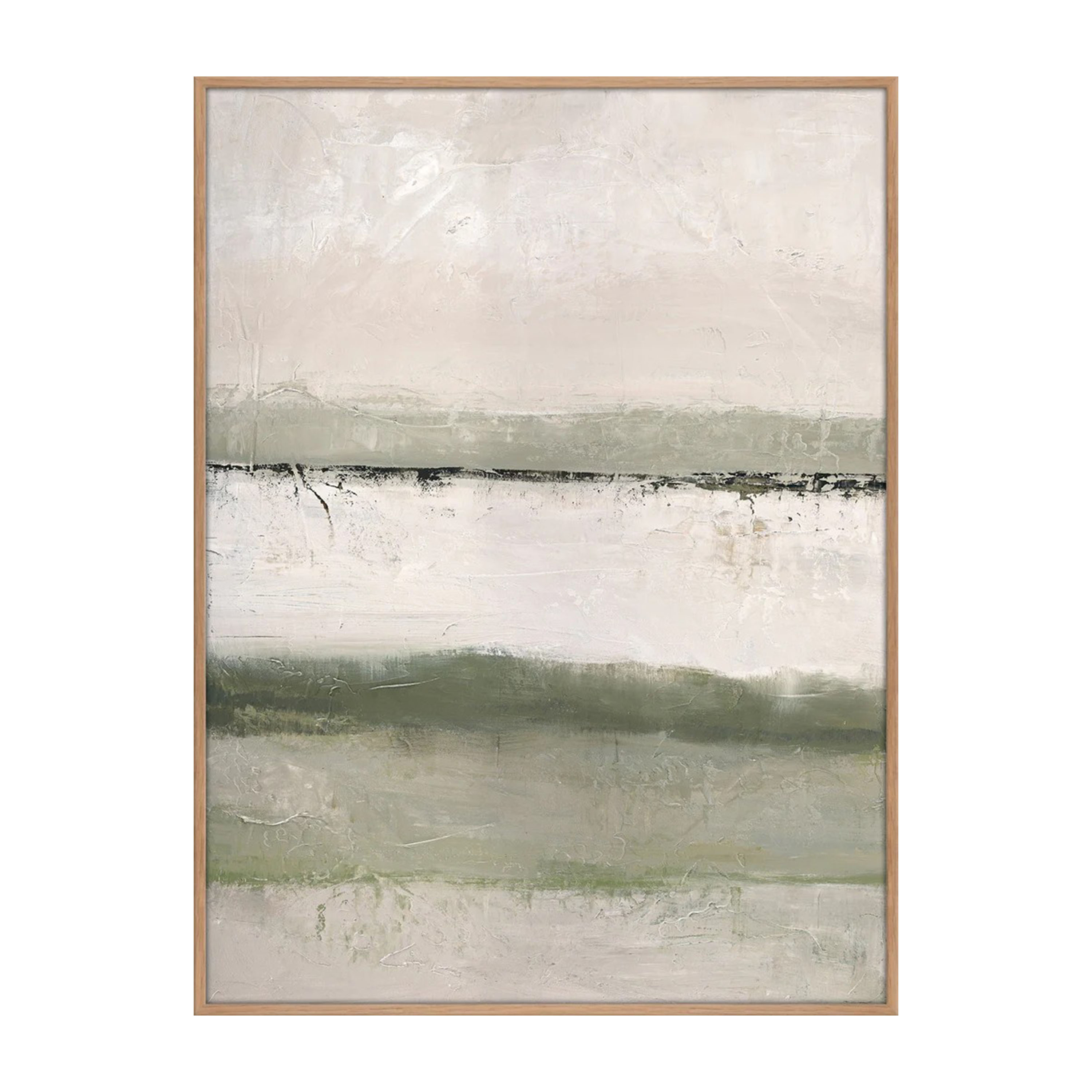 Malerifabrikken - Outlandish Taulu Tammikehys 90x120 Valkoinen - Taulut