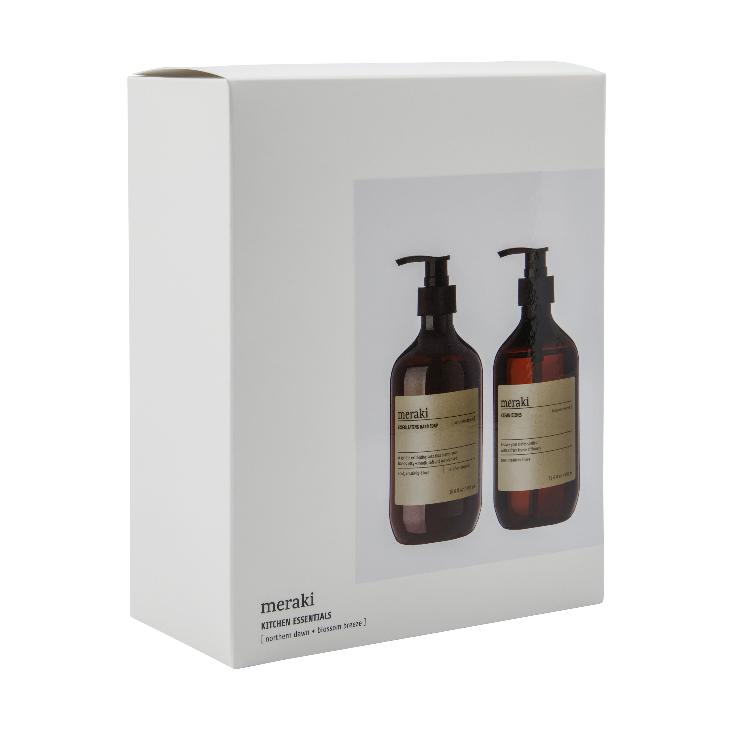 Meraki Presenttilahja Käsisaippua/Astianpesuaine 490 ml