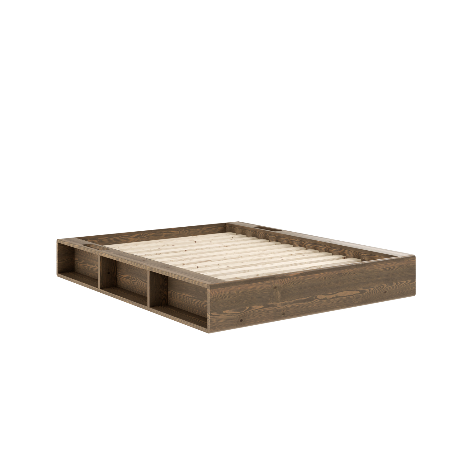 Karup Design - Ziggy Sängram Brun 160cm