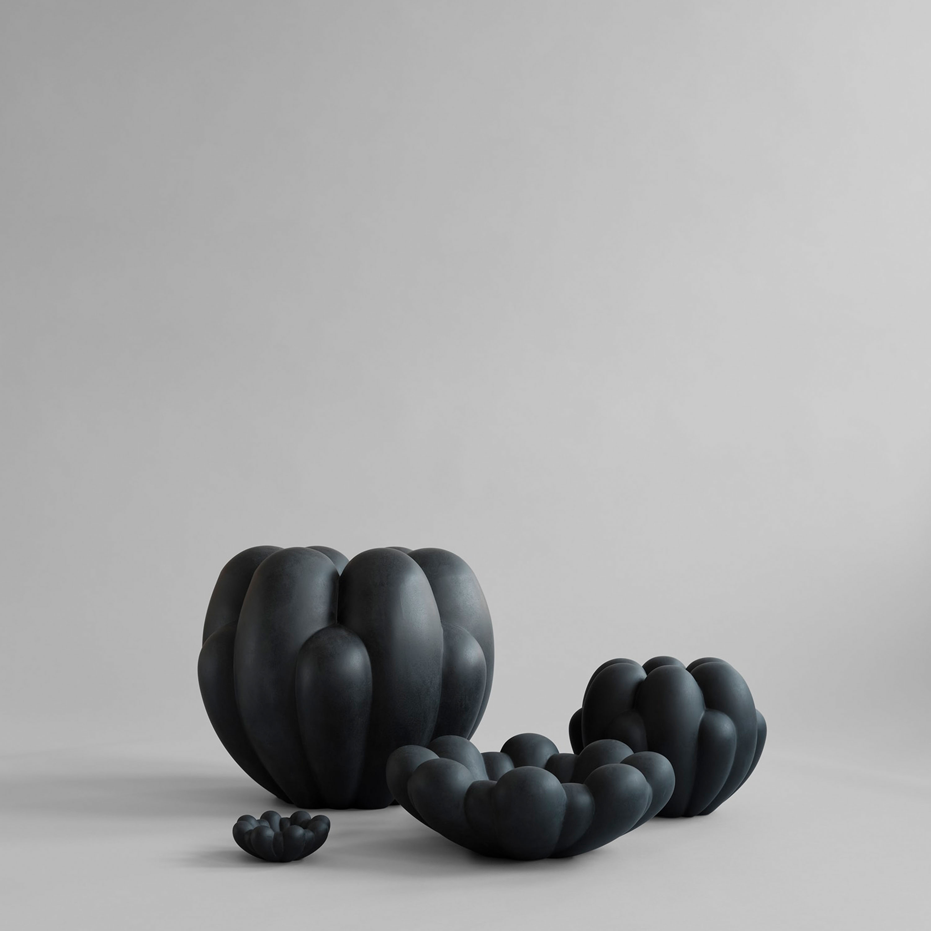 101 Copenhagen Bloom Vase Svart Mini