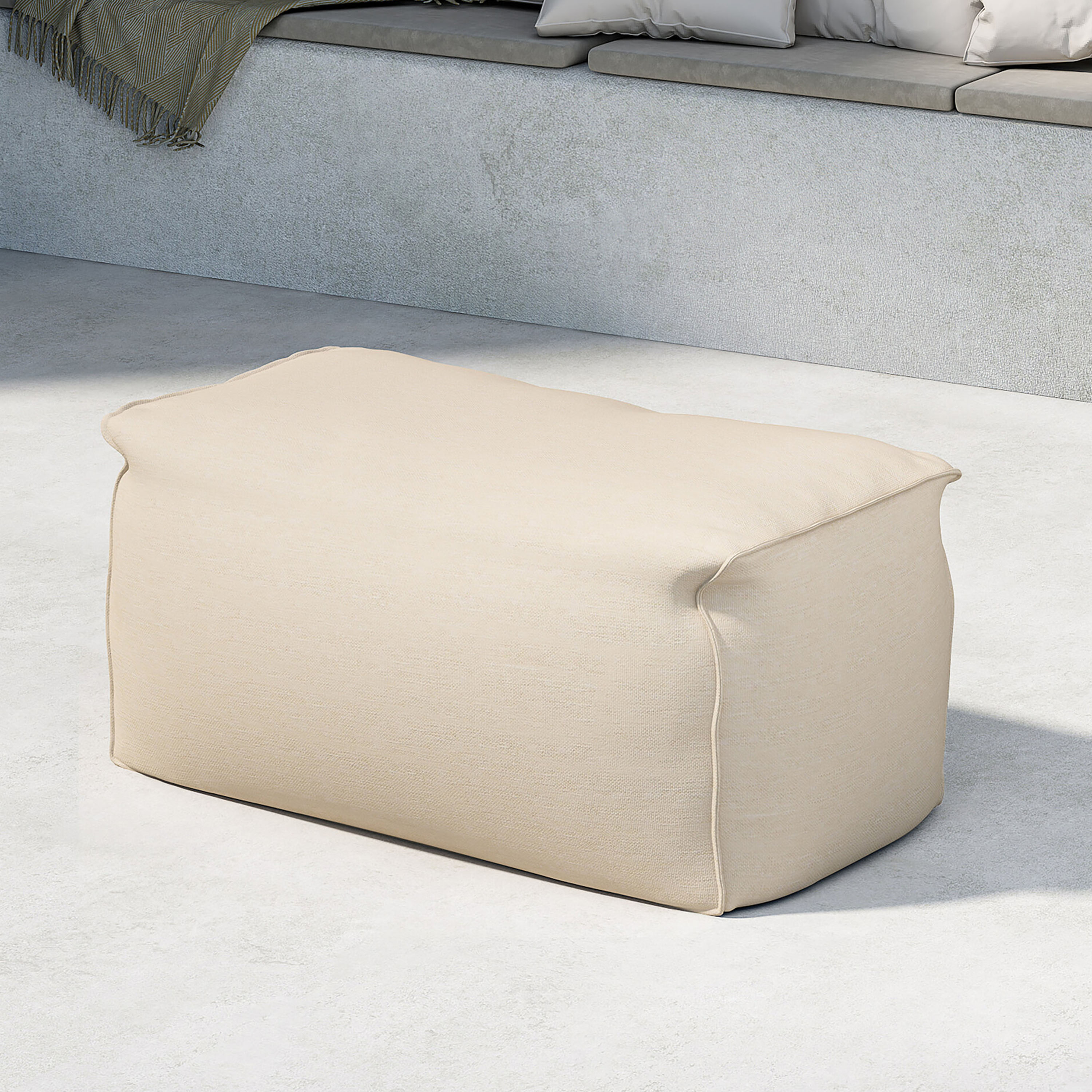 Venture Home Redang Fotpall Beige