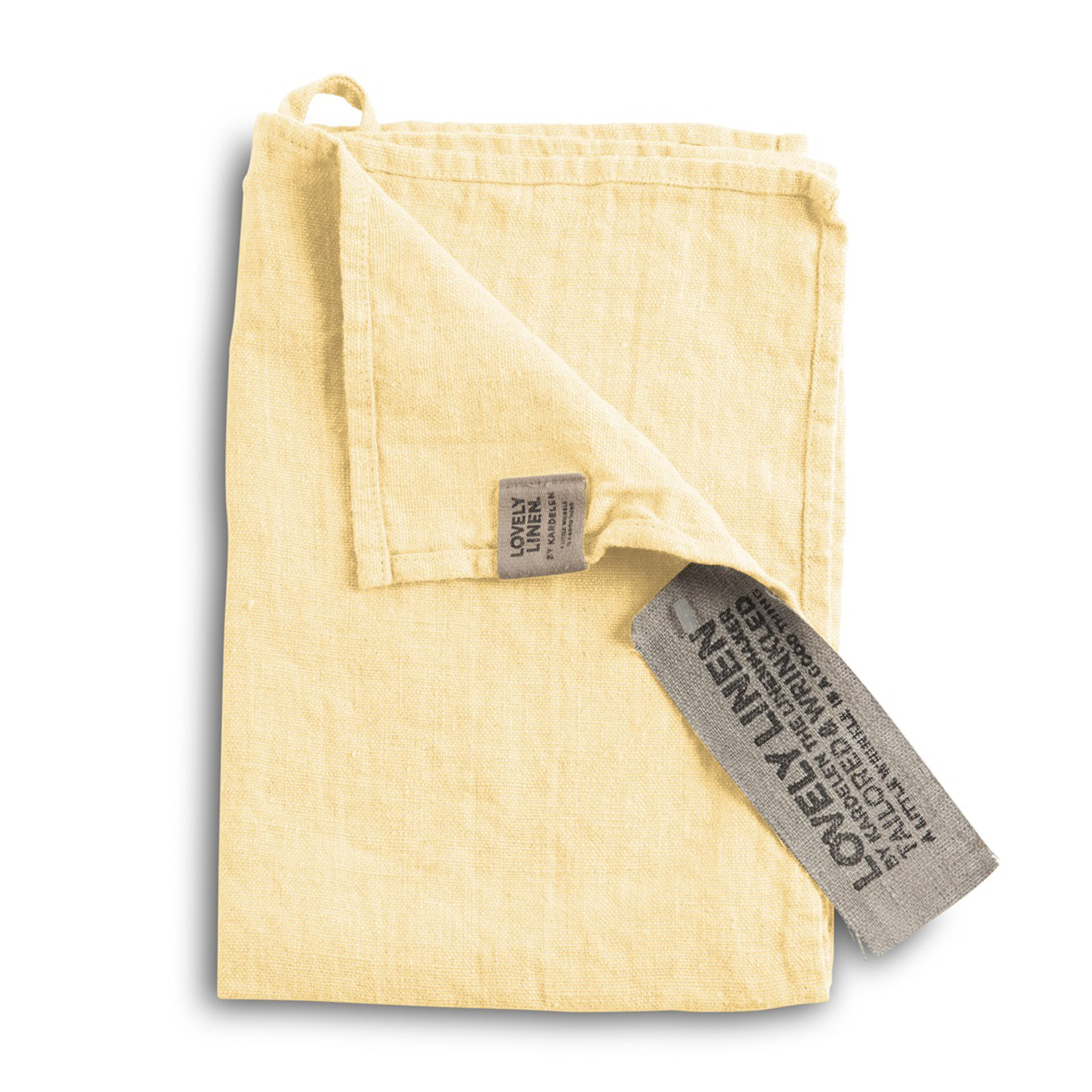 Lovely Gästhandduk Lemon Sorbet 35x50