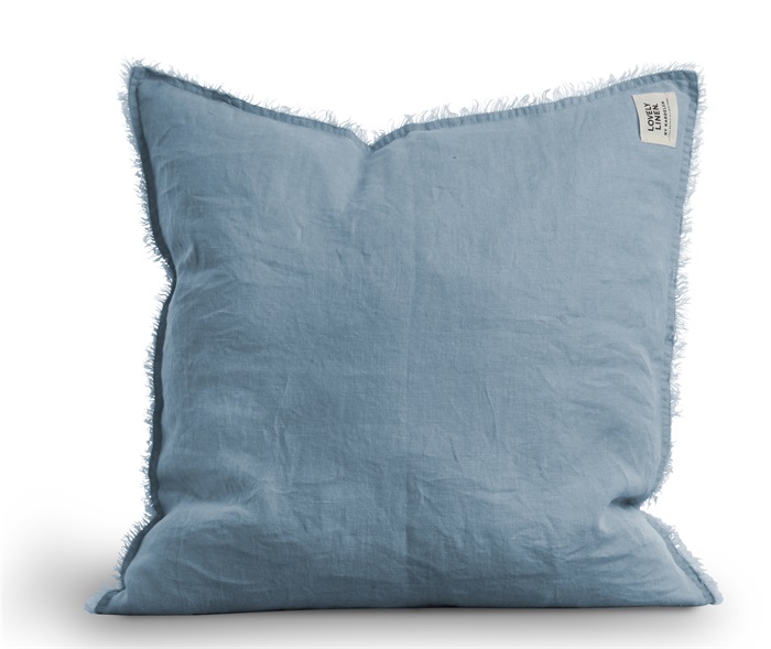 Misty Kuddfodral Linne Sky 50x50