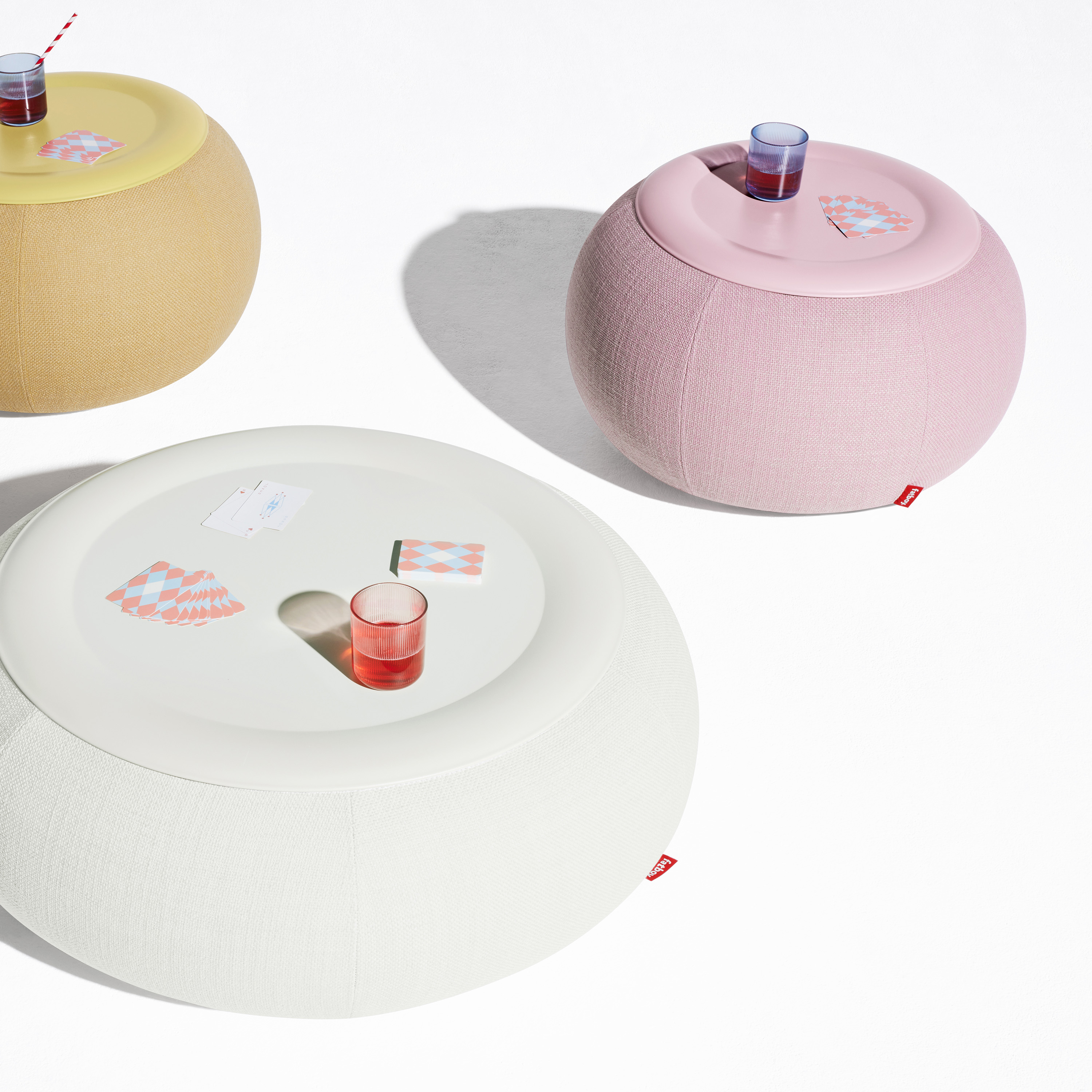 Fatboy Dumpty Sohvapöytä Limestone Ø87