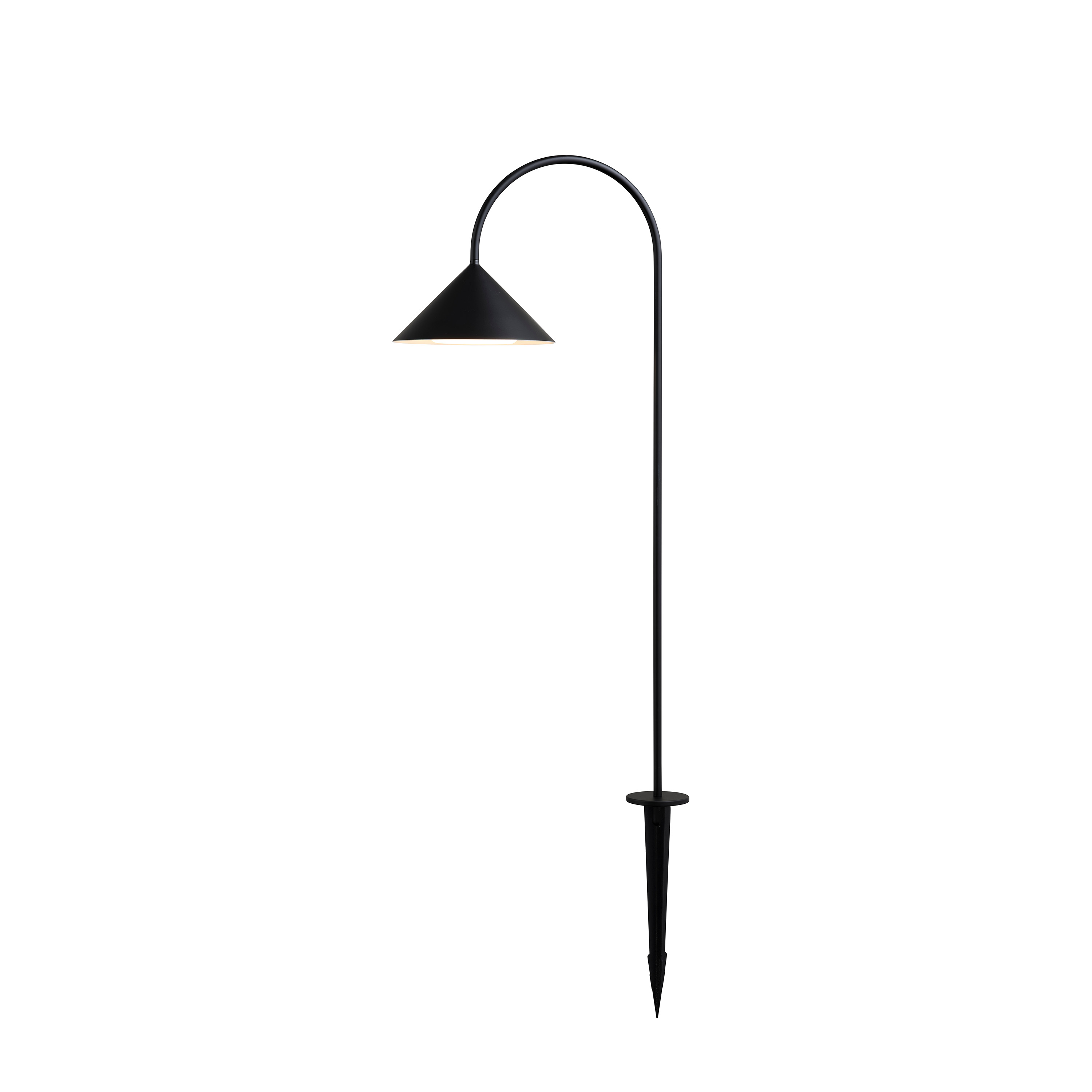 Frandsen - Grasp Hagelampe Matt Black 82cm - Svart  - Utendørsbelysning