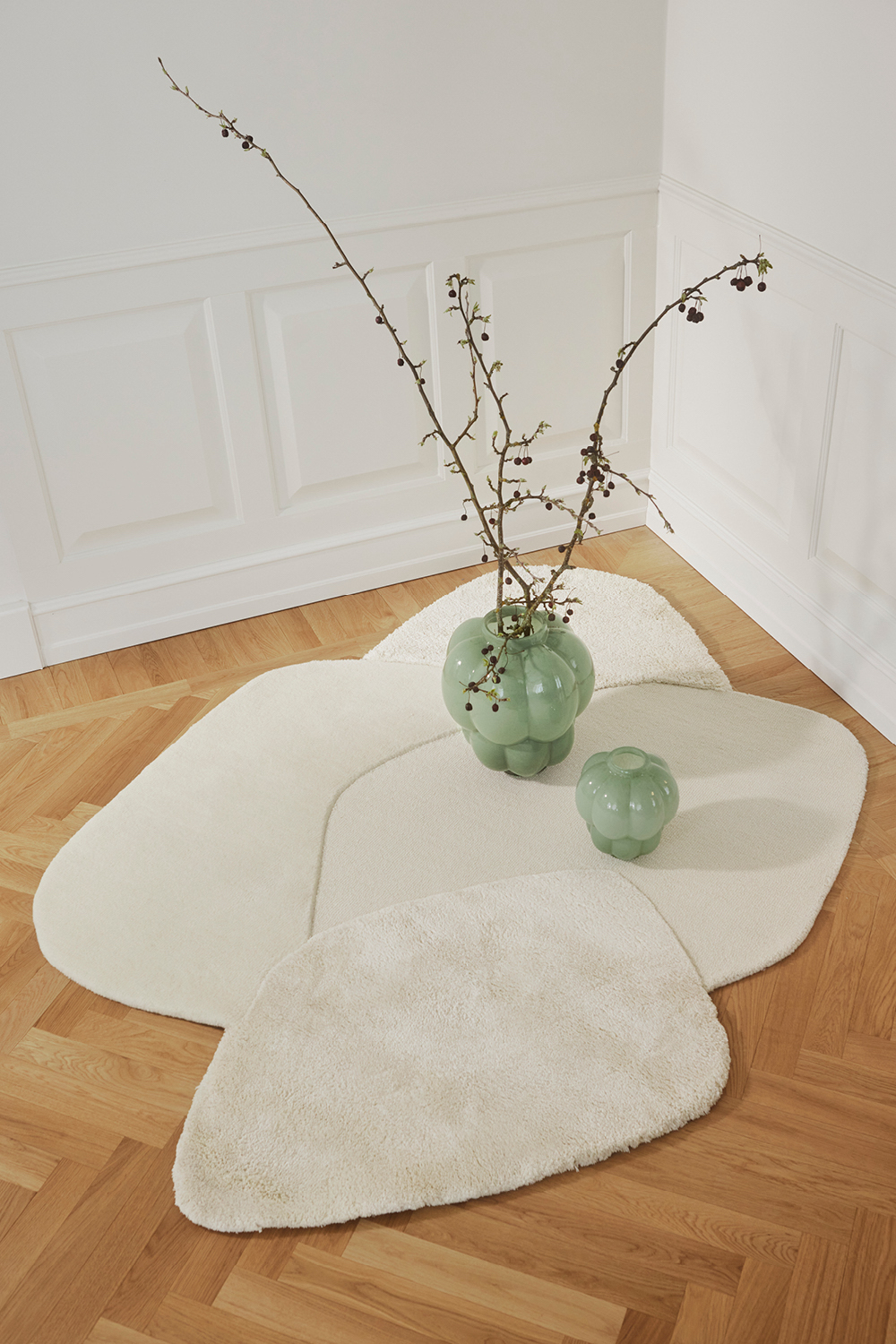 AYTM Uva Vas Glas Pastel Green 28cm