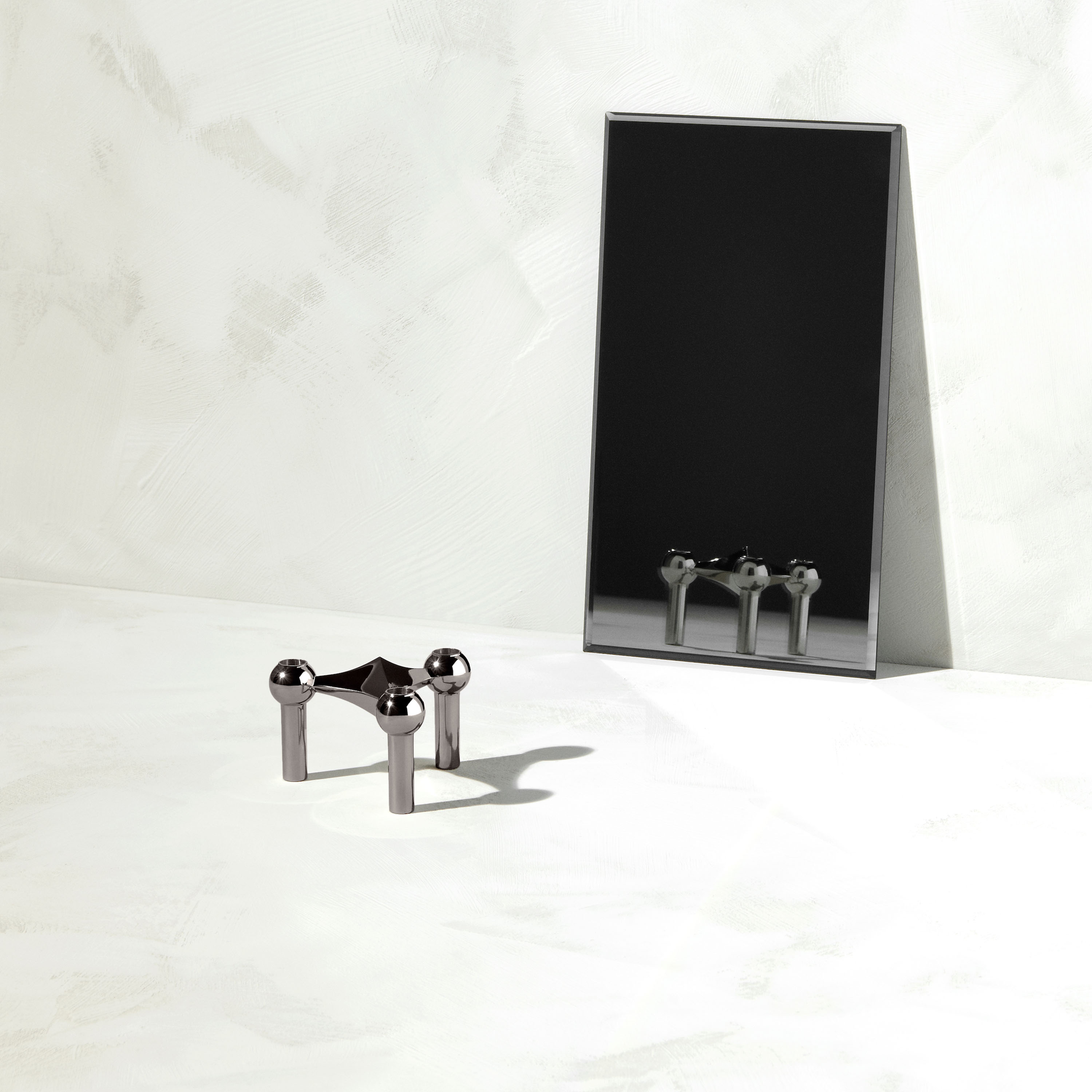 Stoff STOFF Nagel Lysestake Black Chrome