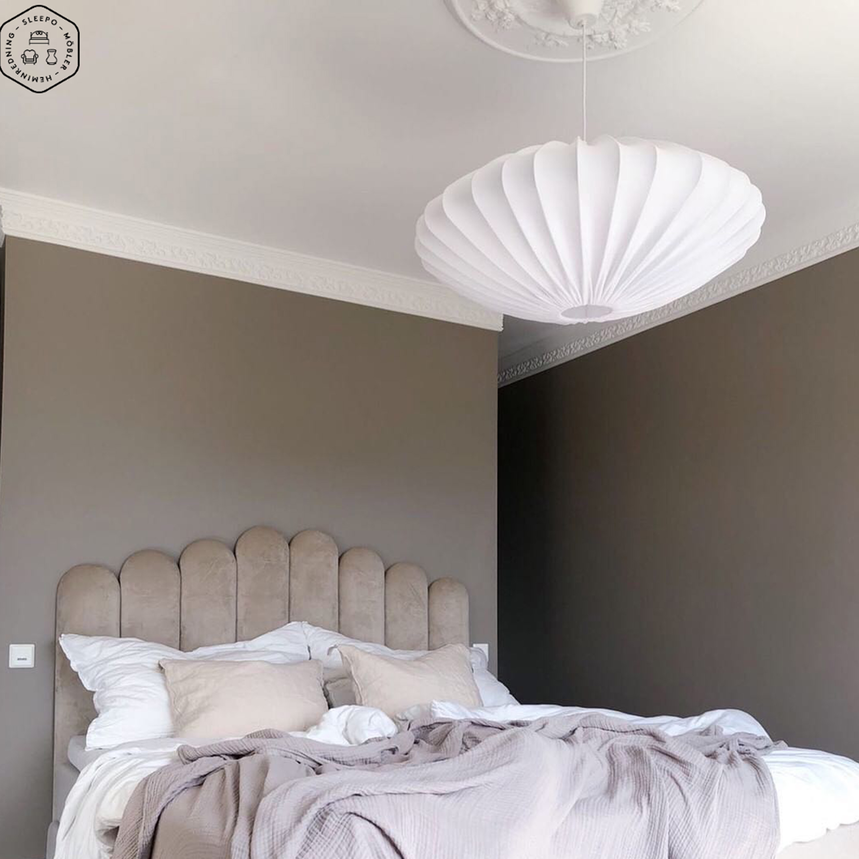 Watt &amp; Veke Ellipse Taklampe Hvit 80cm