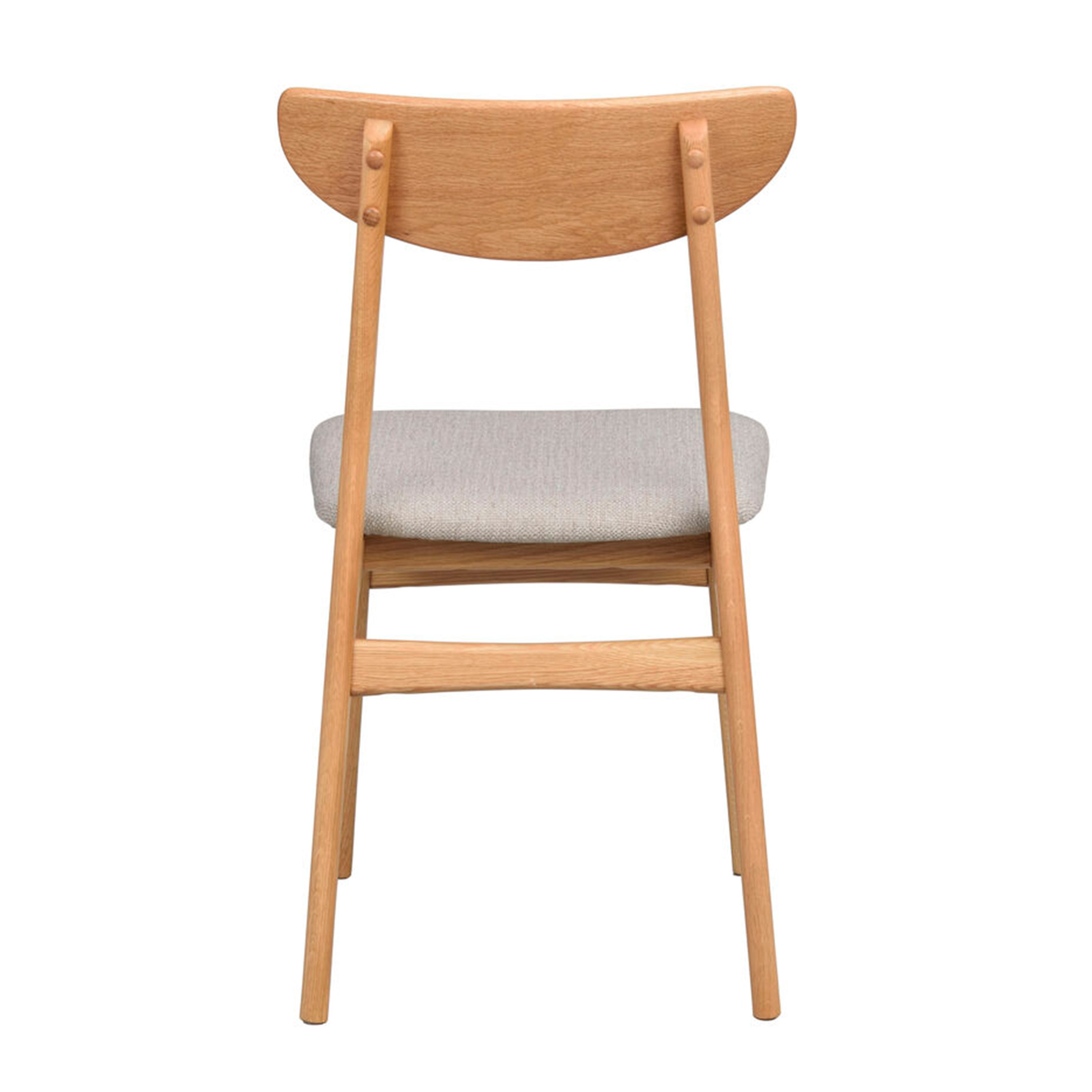 Rowico Home Rodham Matstol Ek/Gråbeige