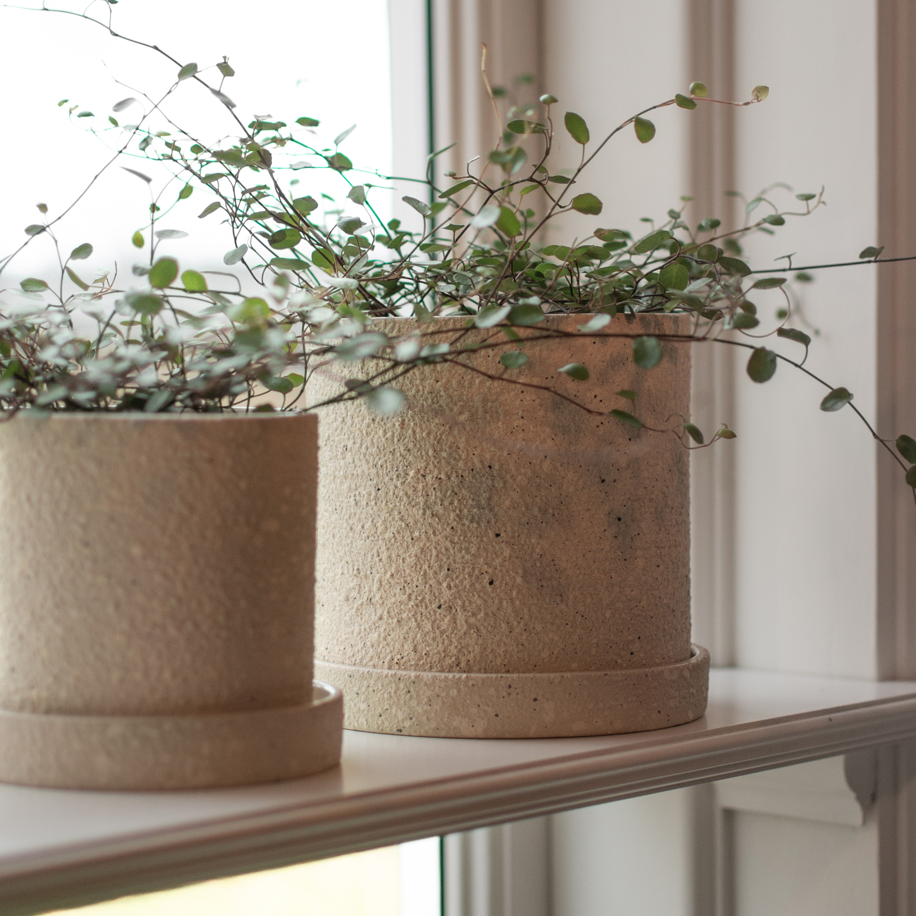 DBKD Grow Potte Krem struktur Stor