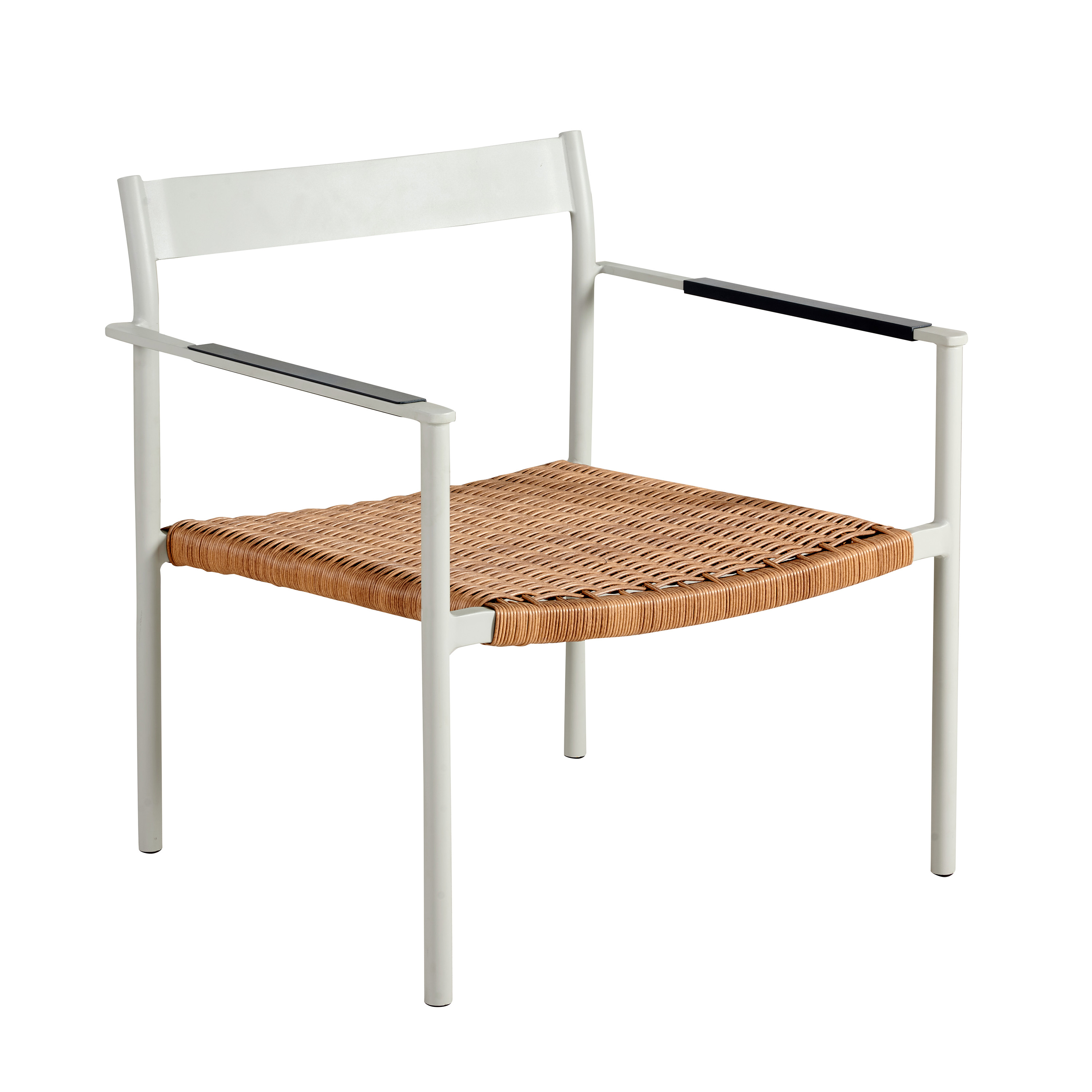 DK Loungestol Light Grey/Natur