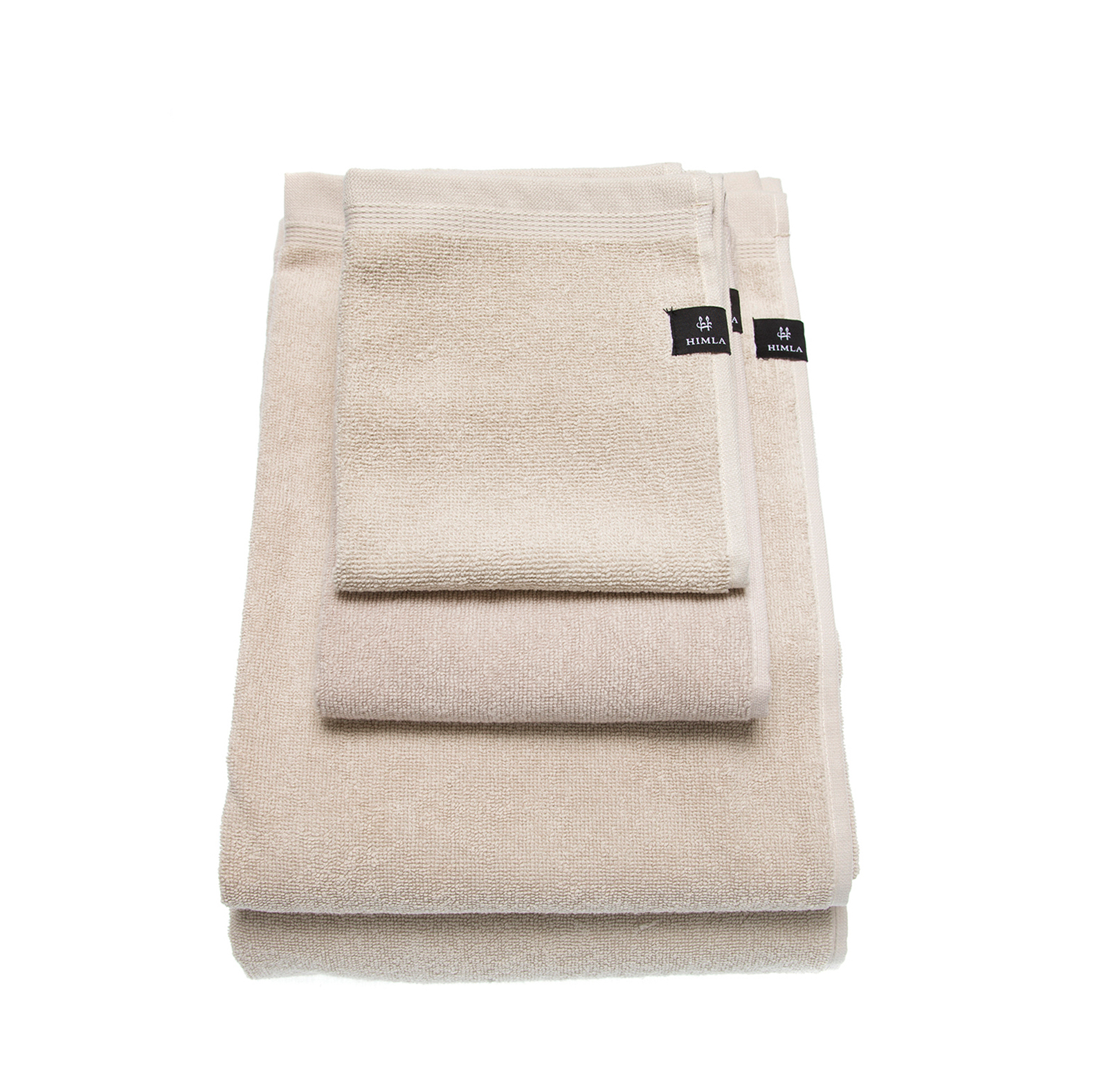 Himla Lina Håndkle Mother Of Pearl 70x140