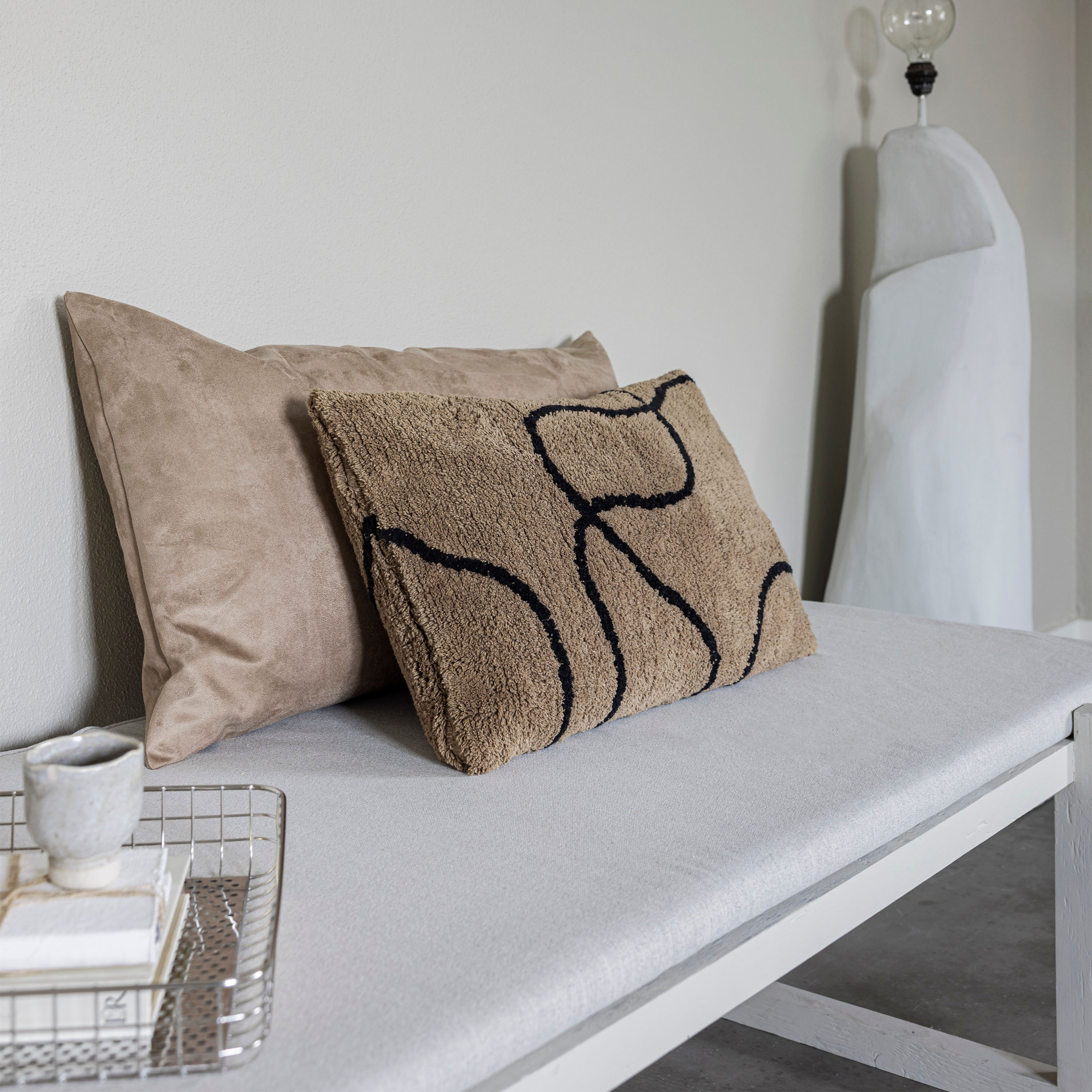 Mette Ditmer Shadow Kissenbezug Braun 40x60