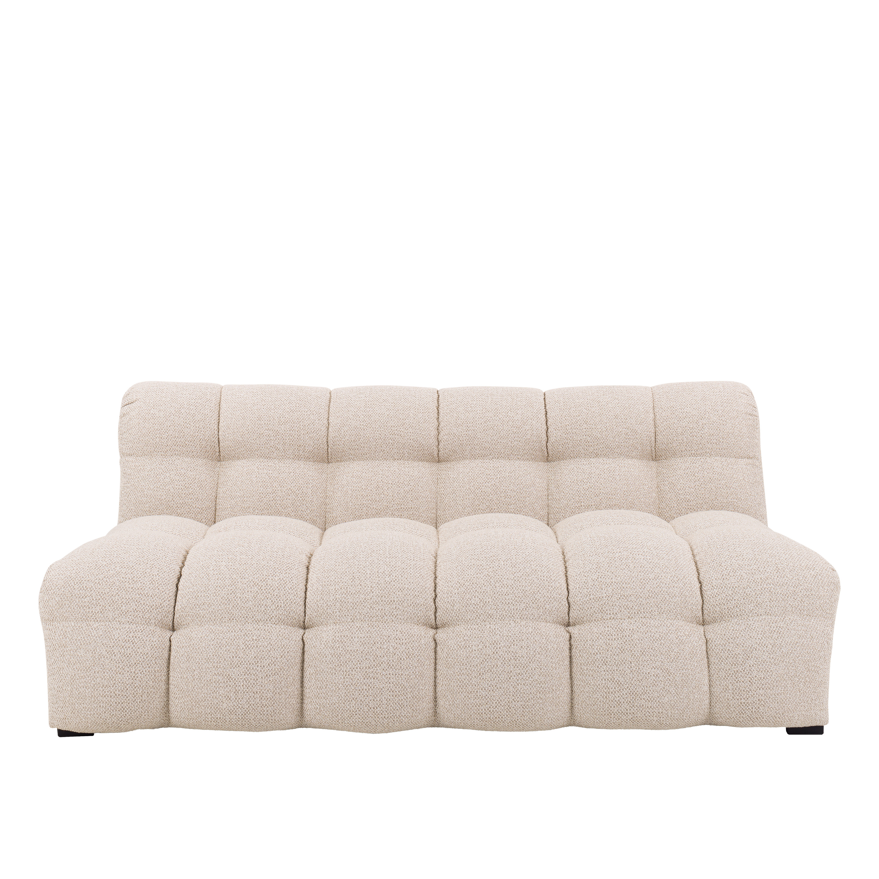 Sleepo Collection Billie 3-Sitzer Sofa Modul Beige Bouclé 168cm