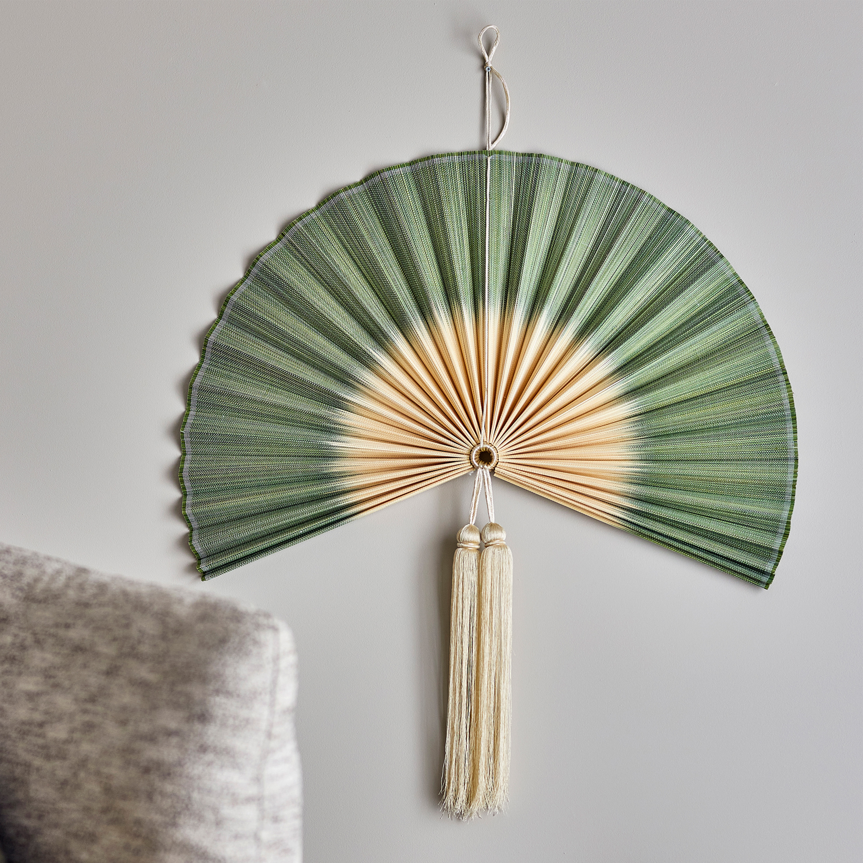 Bloomingville Jaime Veggdekorasjon Green 70x75