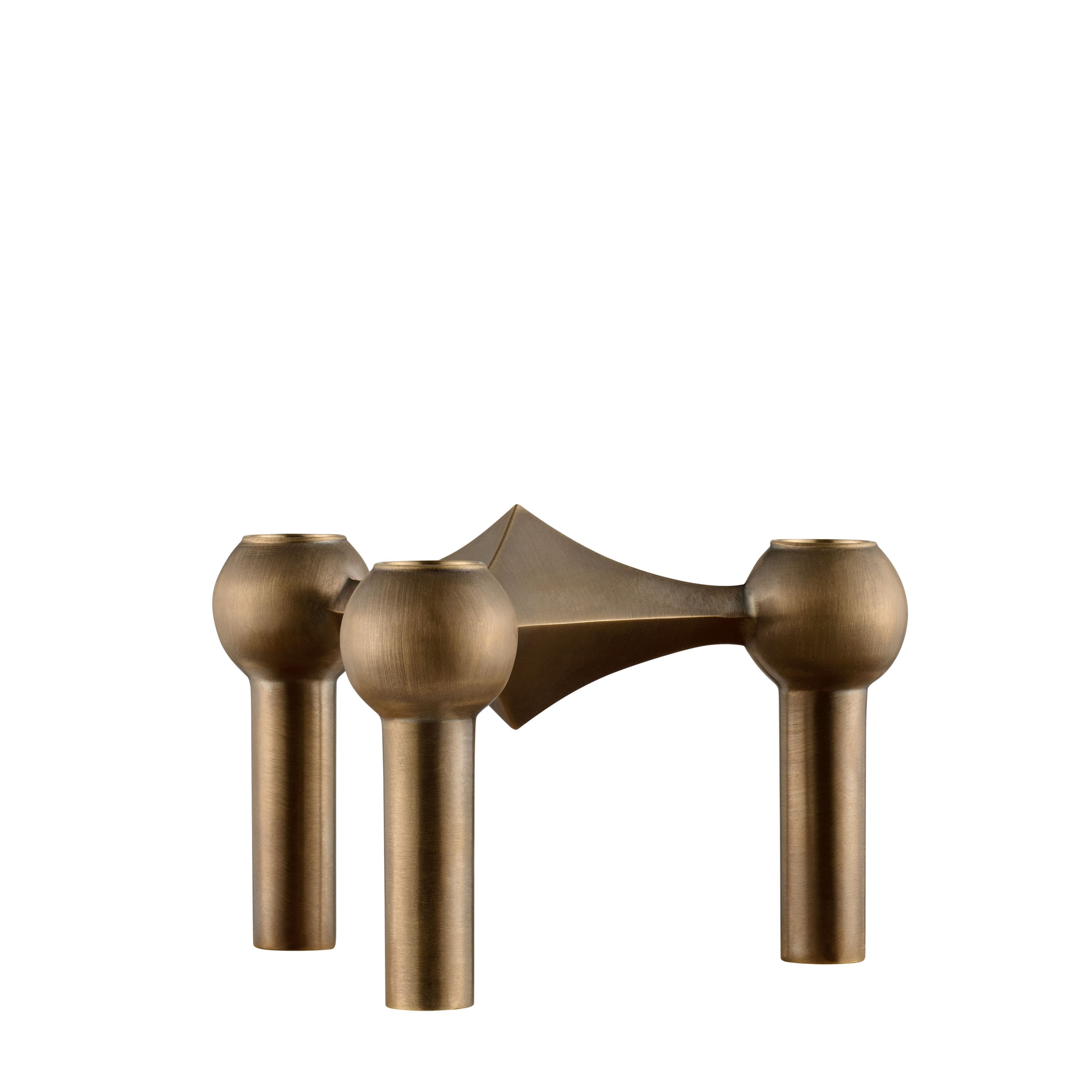 STOFF Nagel Lysestake Bronzed Brass