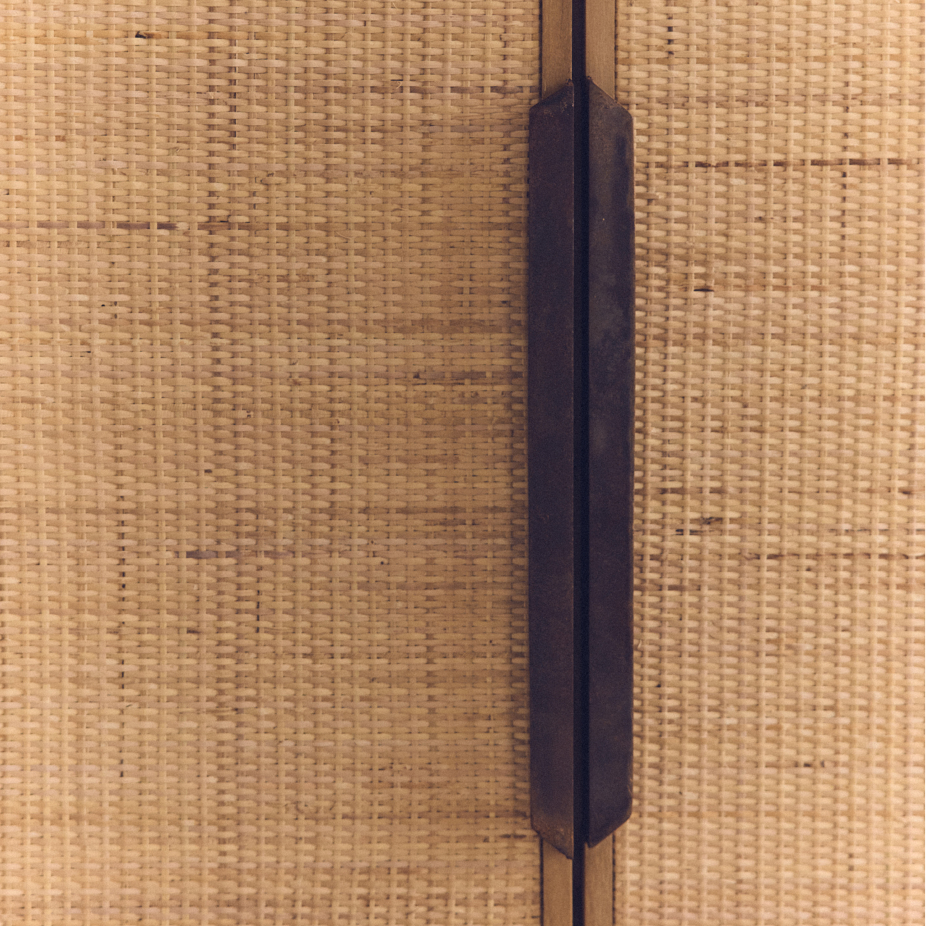 HKliving Pioneer Skap Rattan 100x180