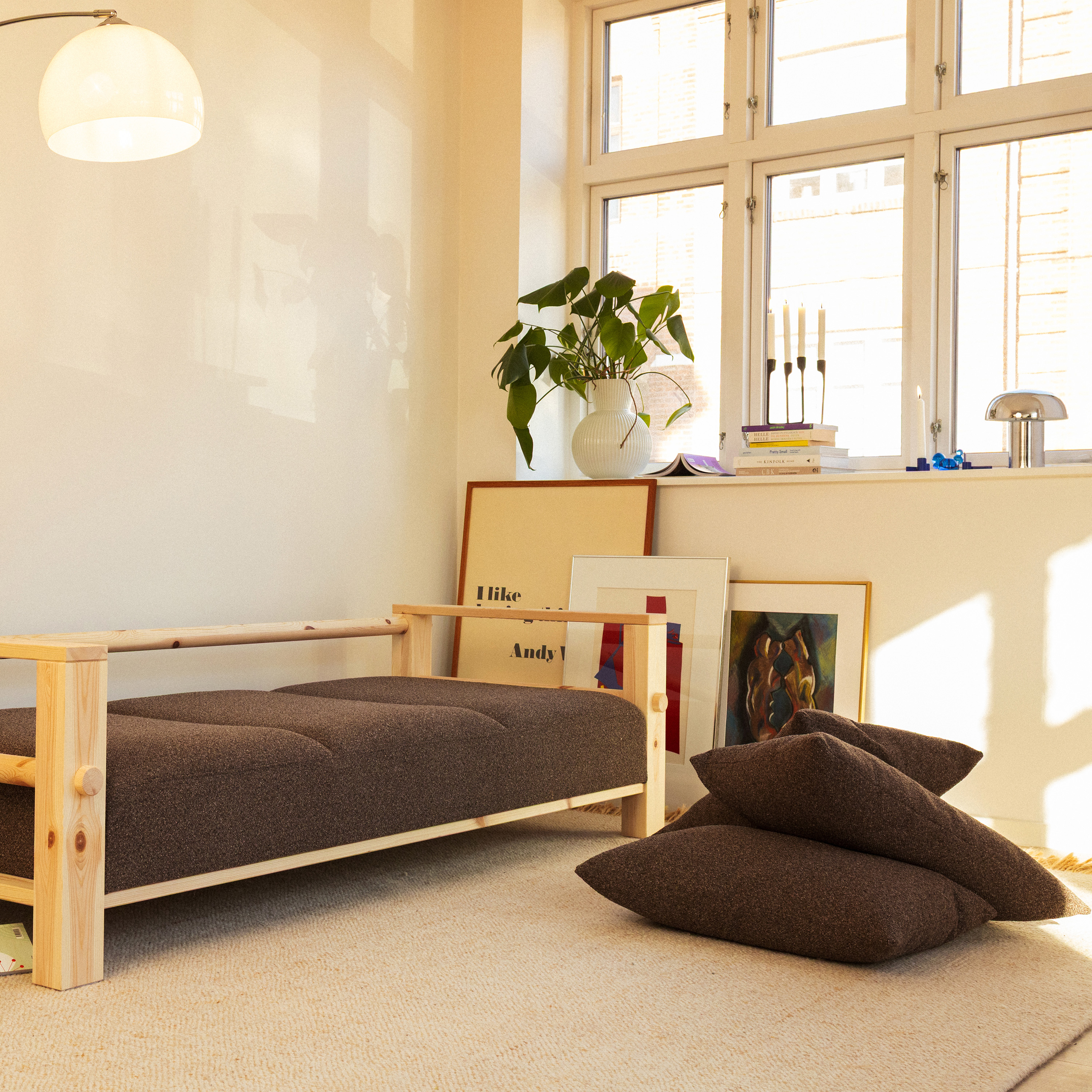 Karup Design Bare Bäddsoffa Raw/Mellow Brown