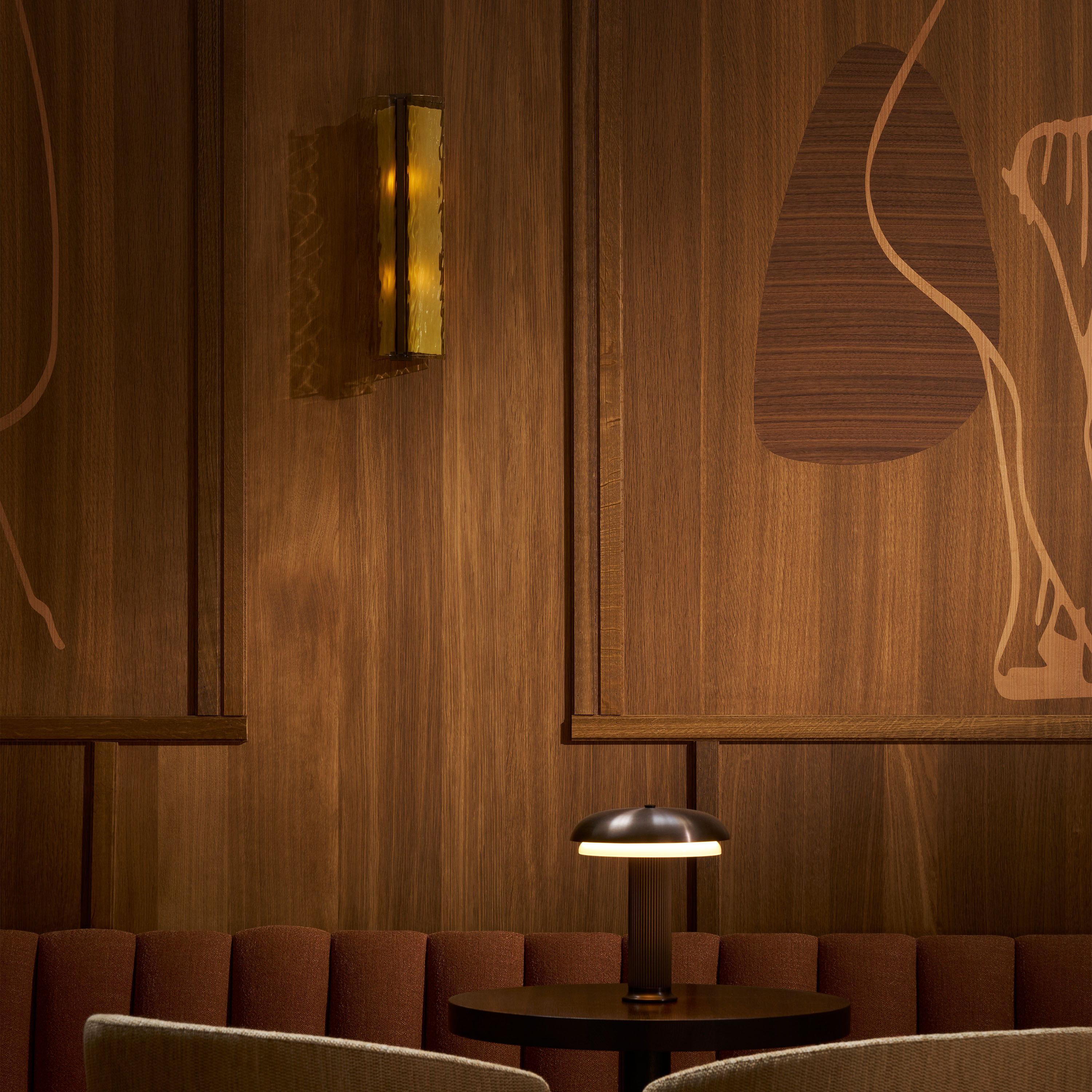 LYFA Ryff Vägglampa Bronze