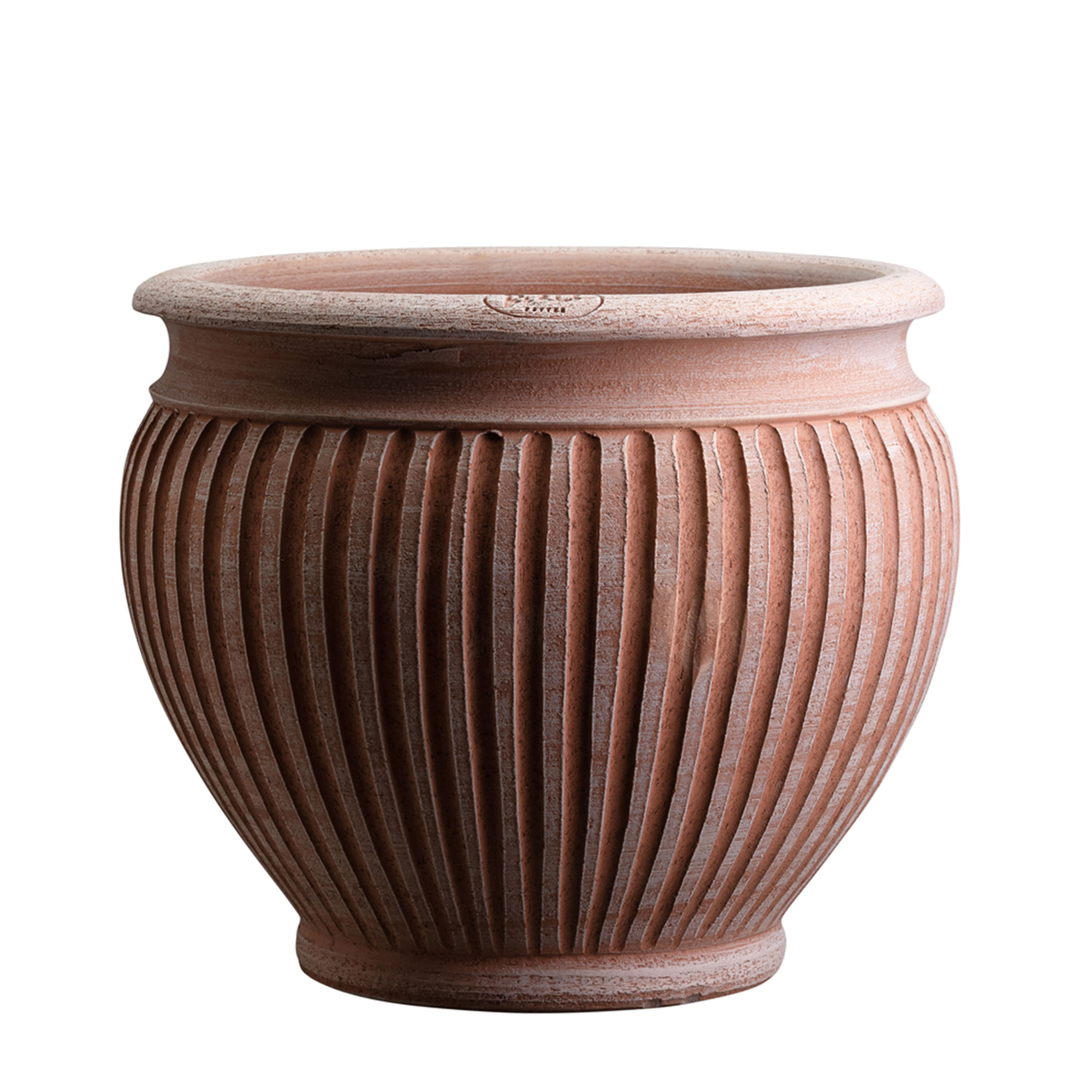 Piccolina Kruka Raw Rosa Terracotta Ø40