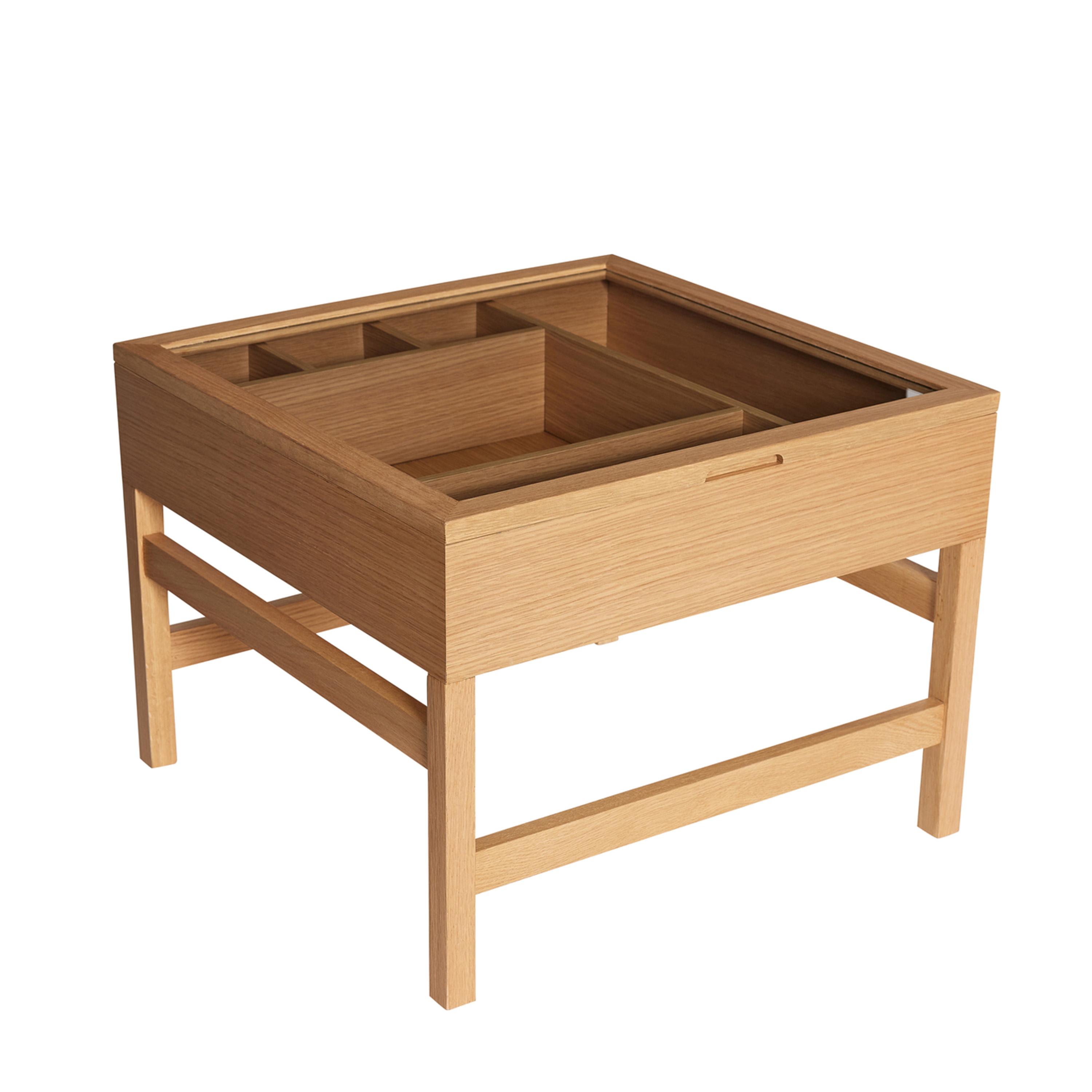 Hübsch Glitz Sofabord Natural 60cm