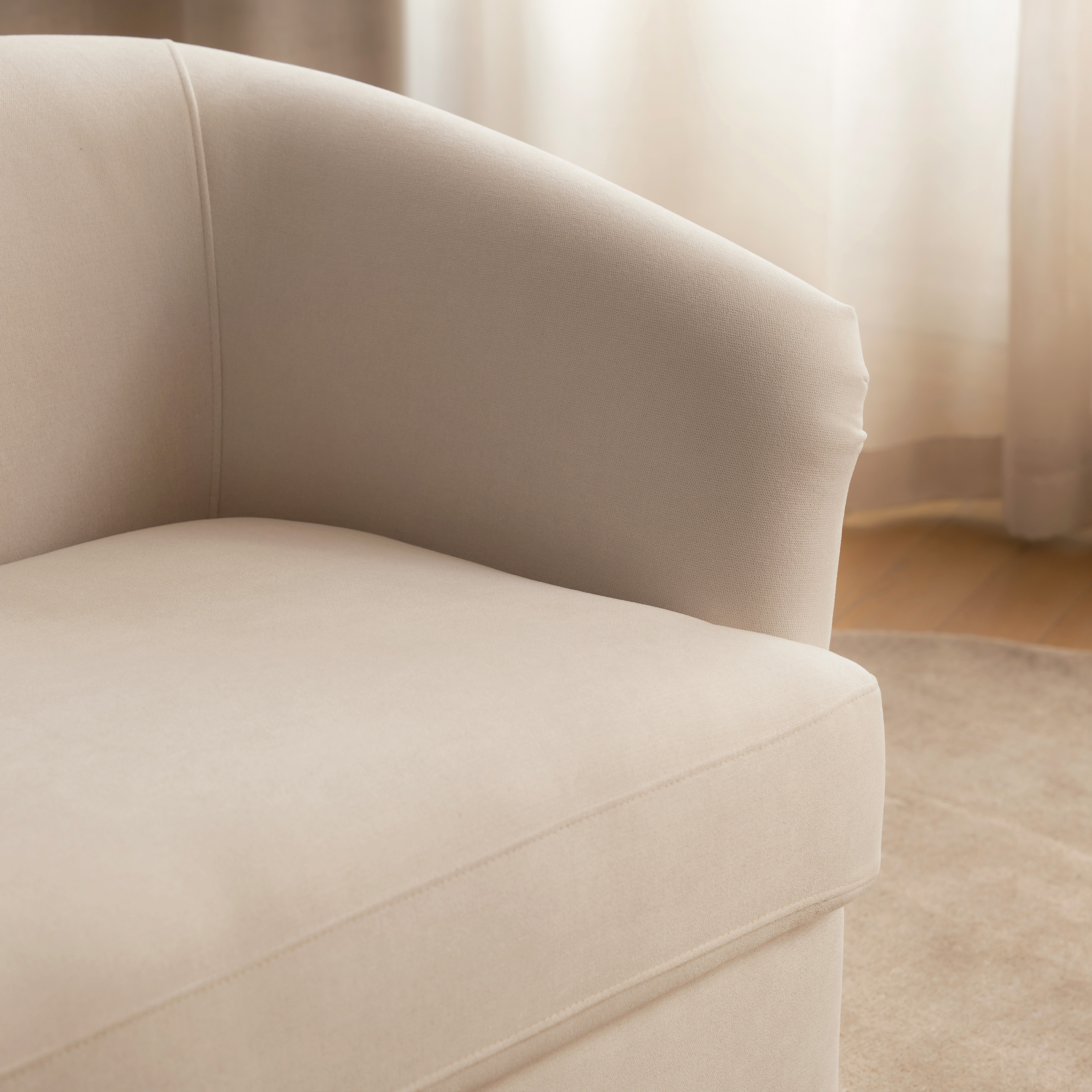 Sleepo Collection Lilo 2-sits Soffa Light Beige 192cm