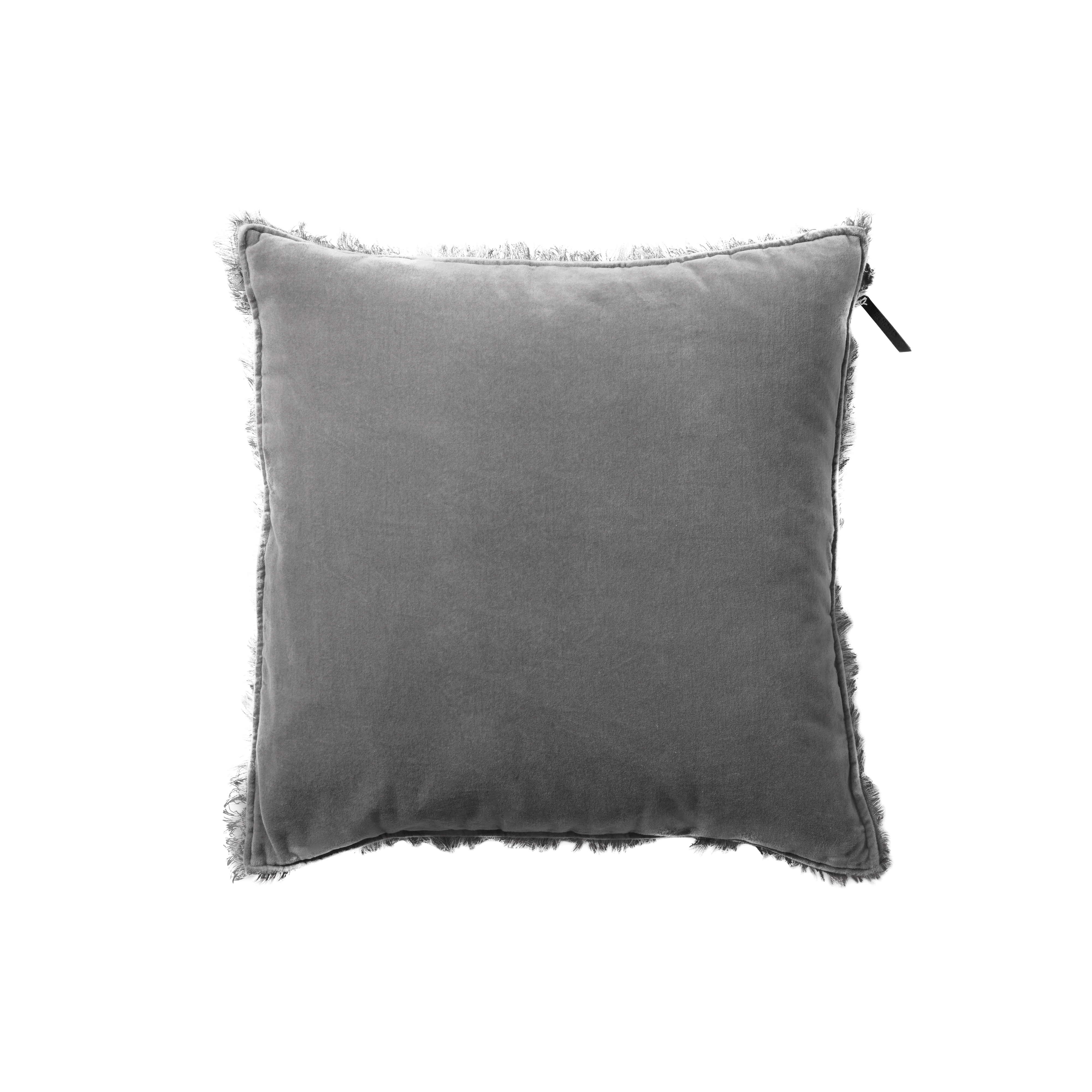 Spirit of the Nomad - Kuddfodral Sammet/Linne Stone Greige 50x50 - Grå