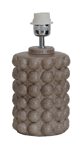 Hallbergs Belysning - Bubbels Lampenfuß Grau S 29cm - Lampenfüße