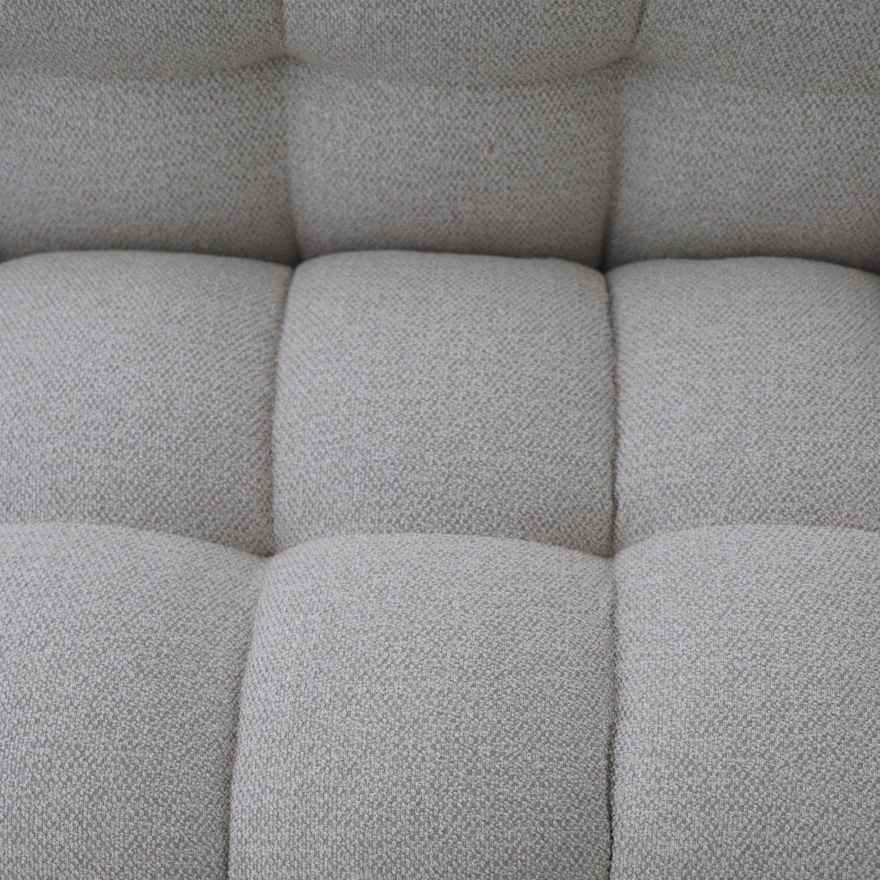 Sleepo Collection Billie 1-sits Soffmodul Höger Armstöd Beige Bouclé 118cm