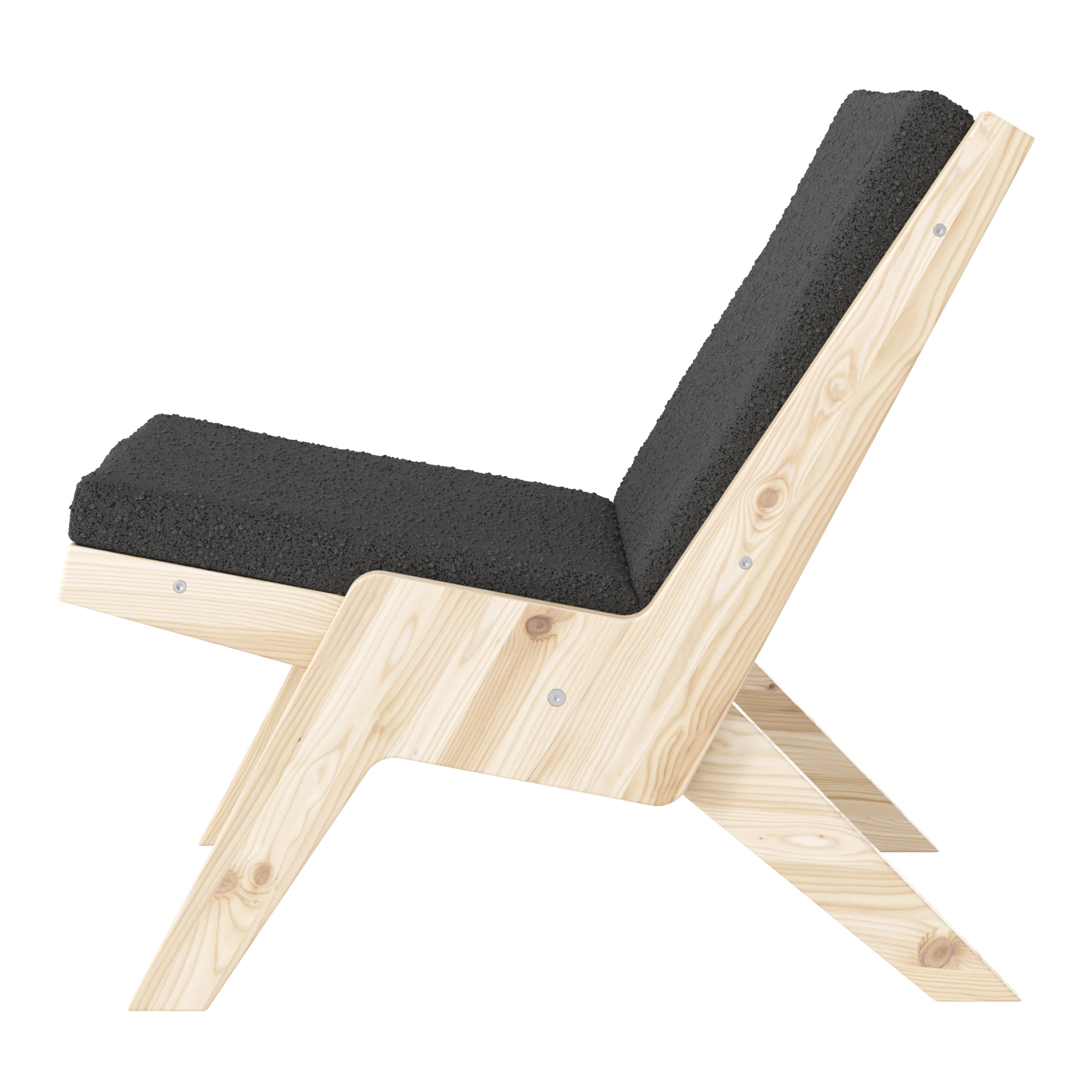 Karup Design Sway Loungestol Natur/Midnight Grey