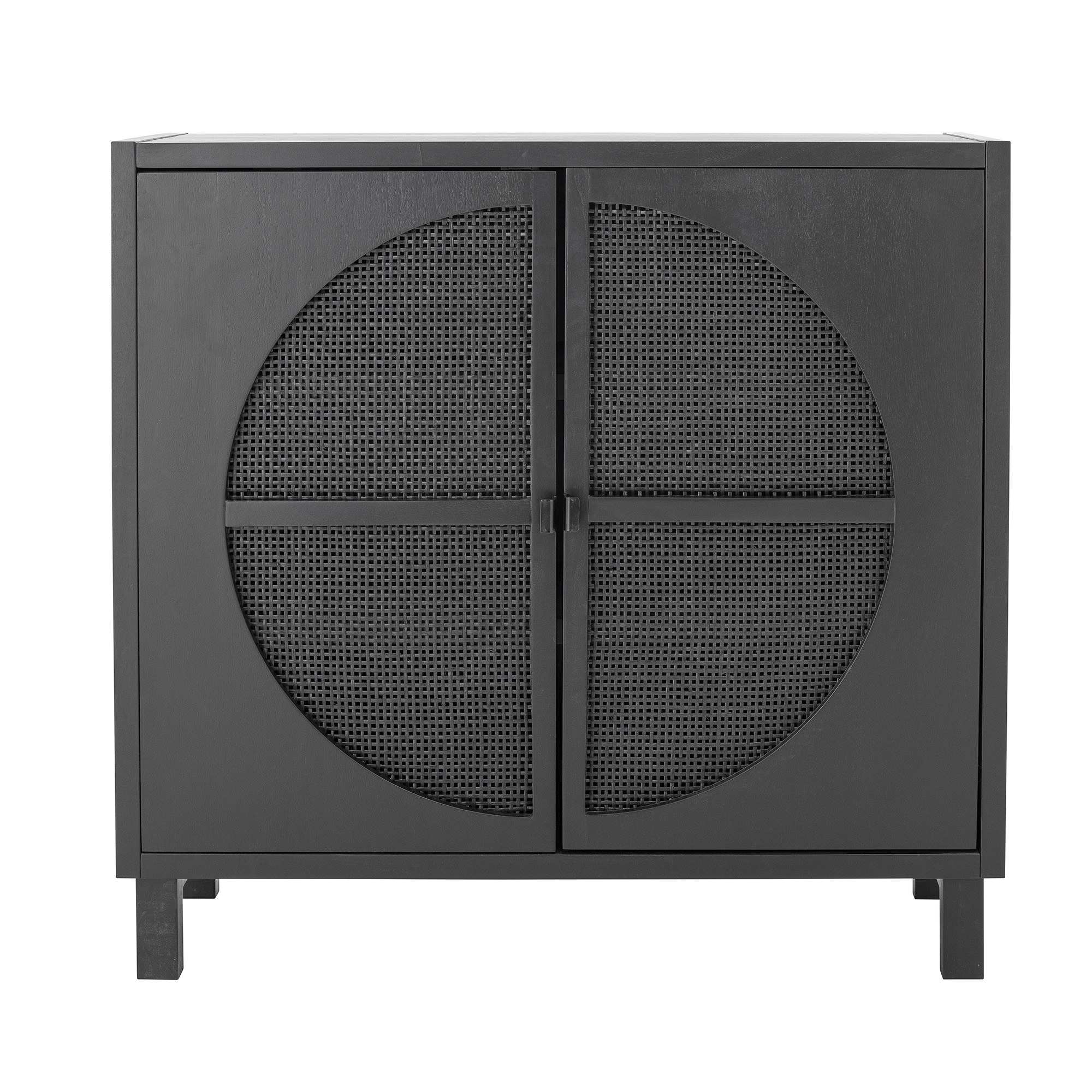 Bloomingville - Trento Skåp Black 100cm - Svart