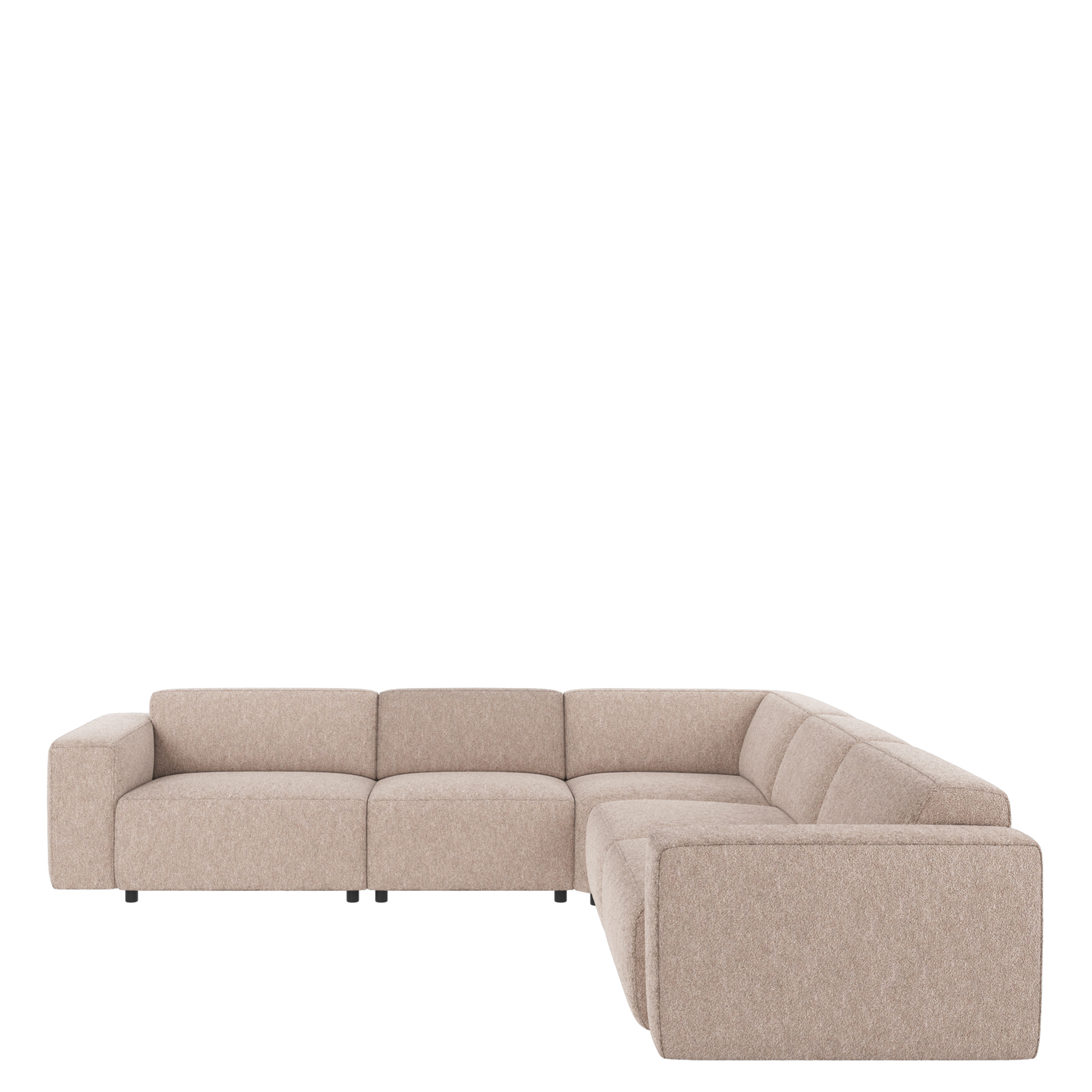 Willard 3+3-Sitzer Ecksofa Hellbeige 297x297