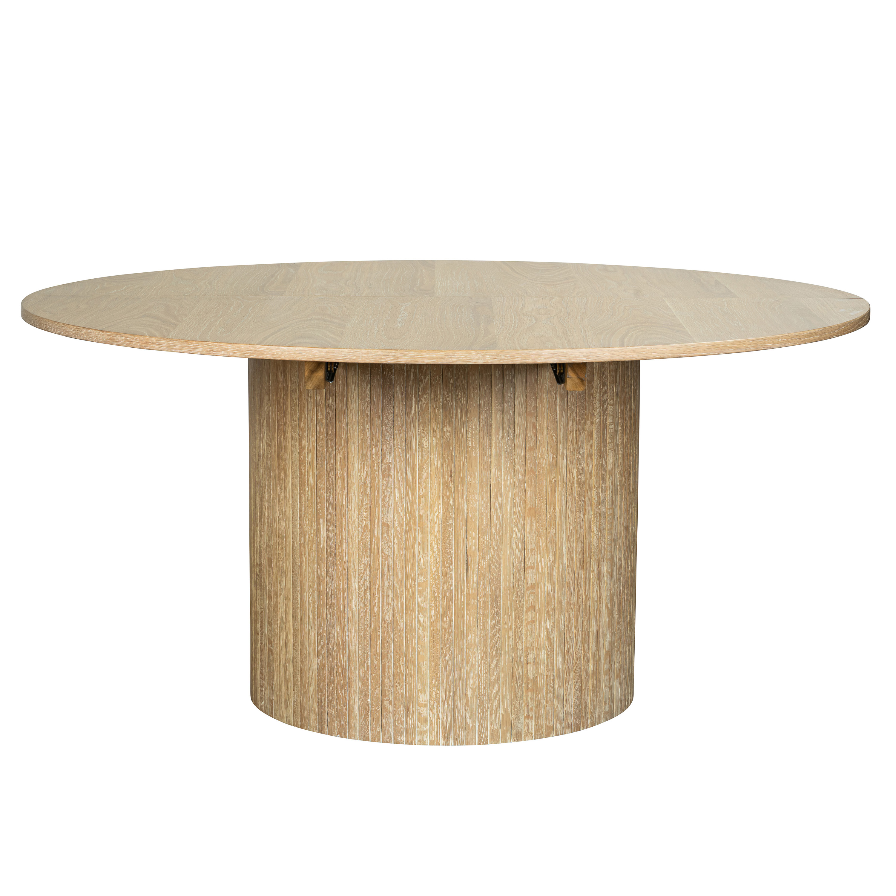 Sleepo Collection Adele Matbord Vitpigmenterad Ek Ø130+50