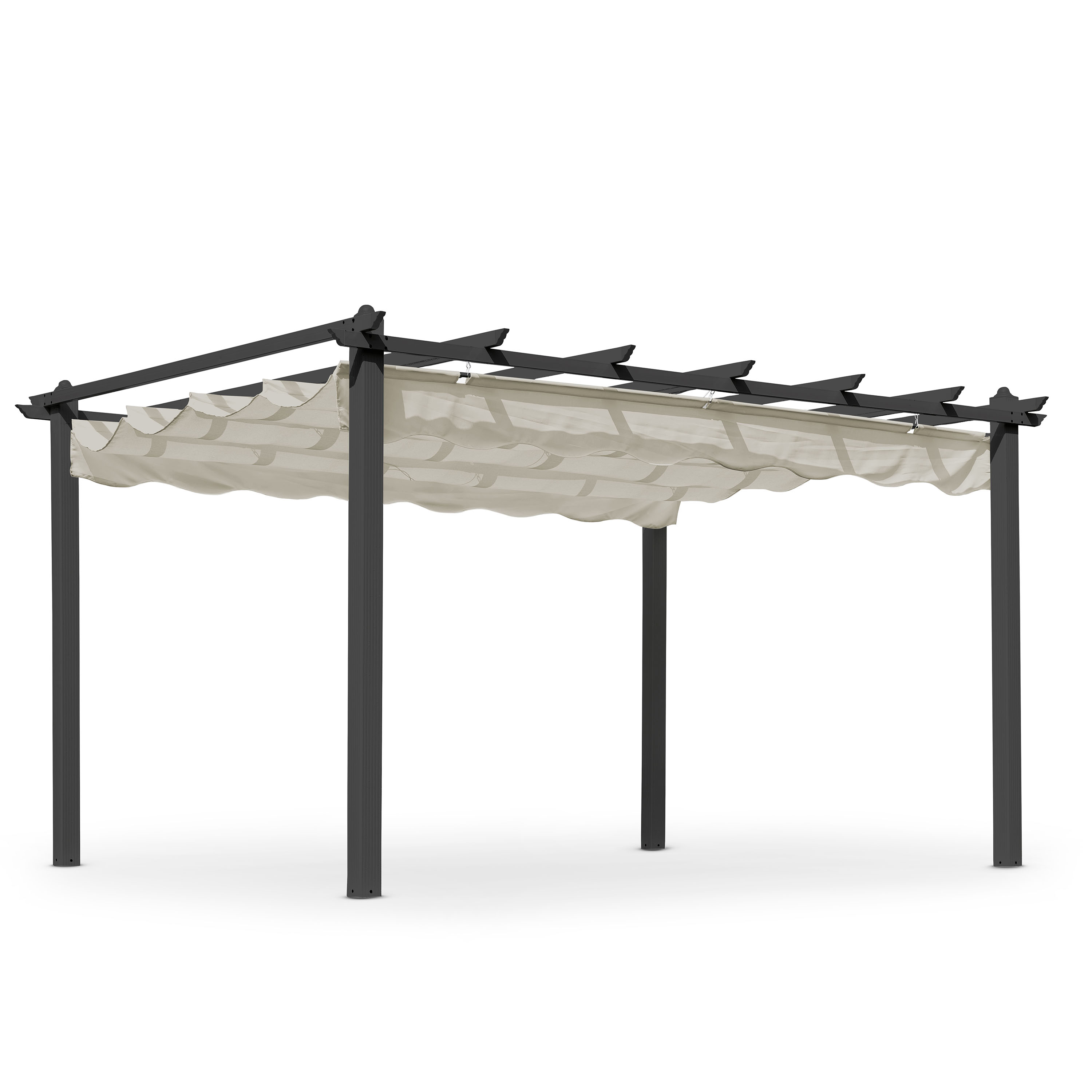 Hillerstorp - Skanör Pergola Svart/Sand 300x400