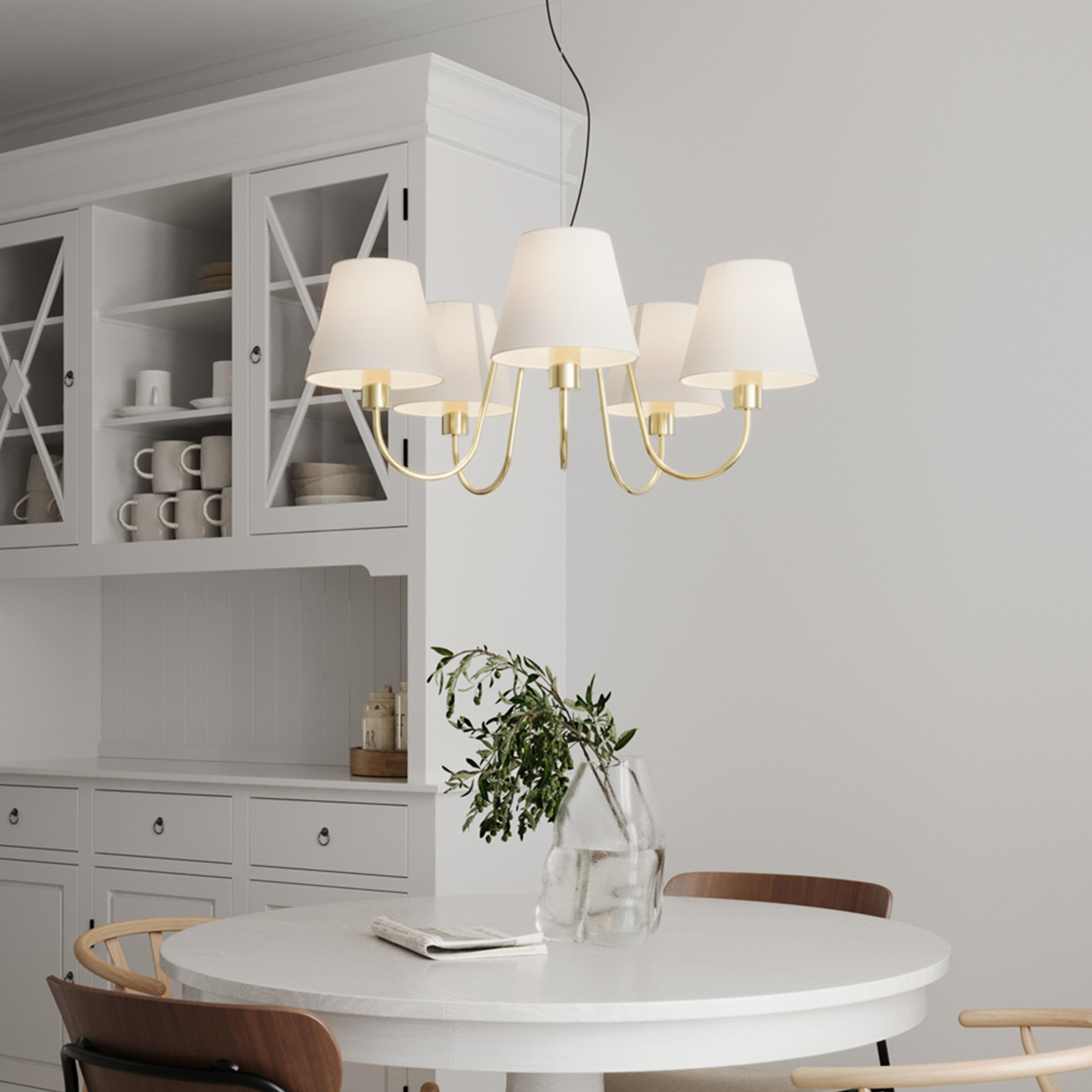 By Rydéns Lynx Taklampa Mässing Ø75