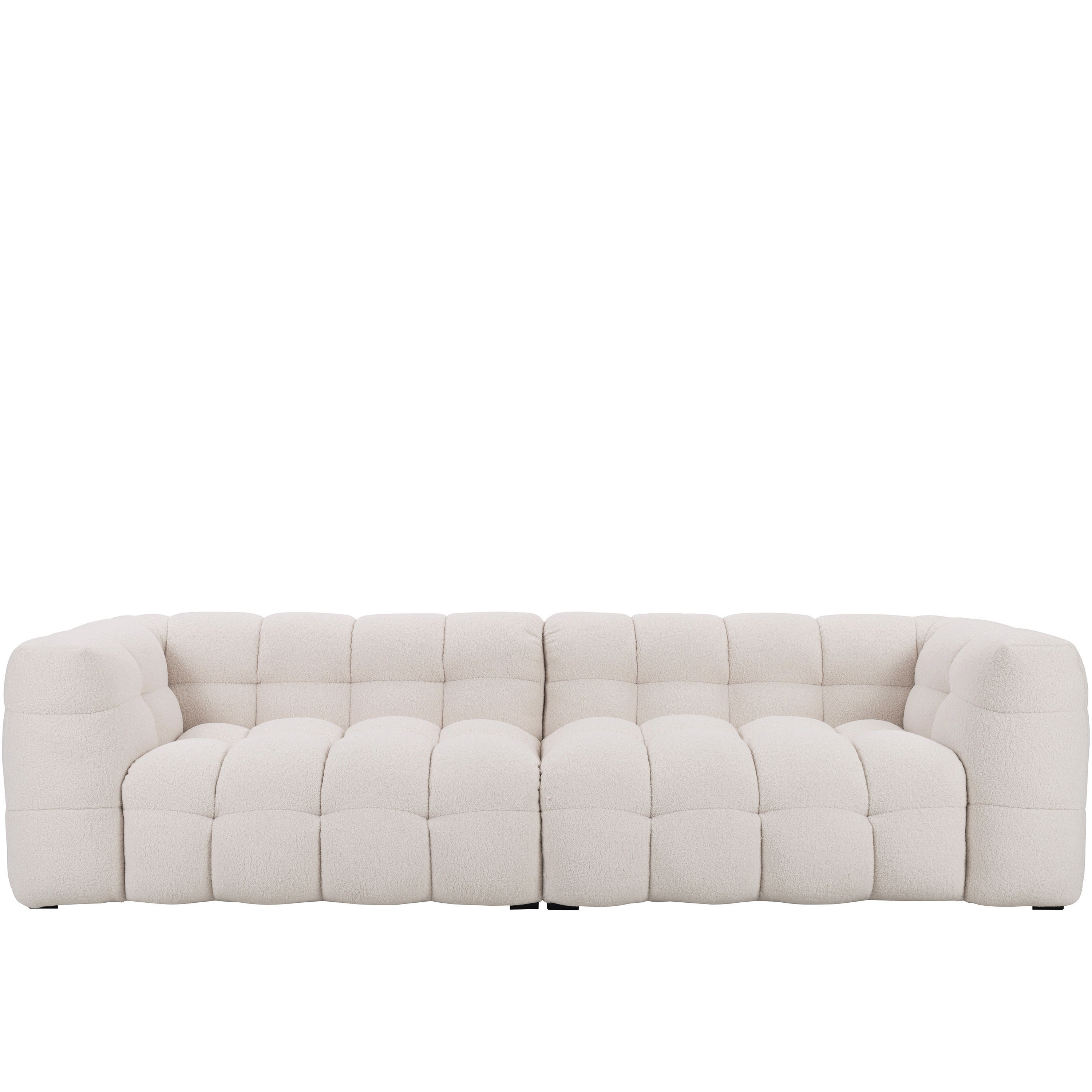 Billie 4-Seters Sofa Creme Teddy