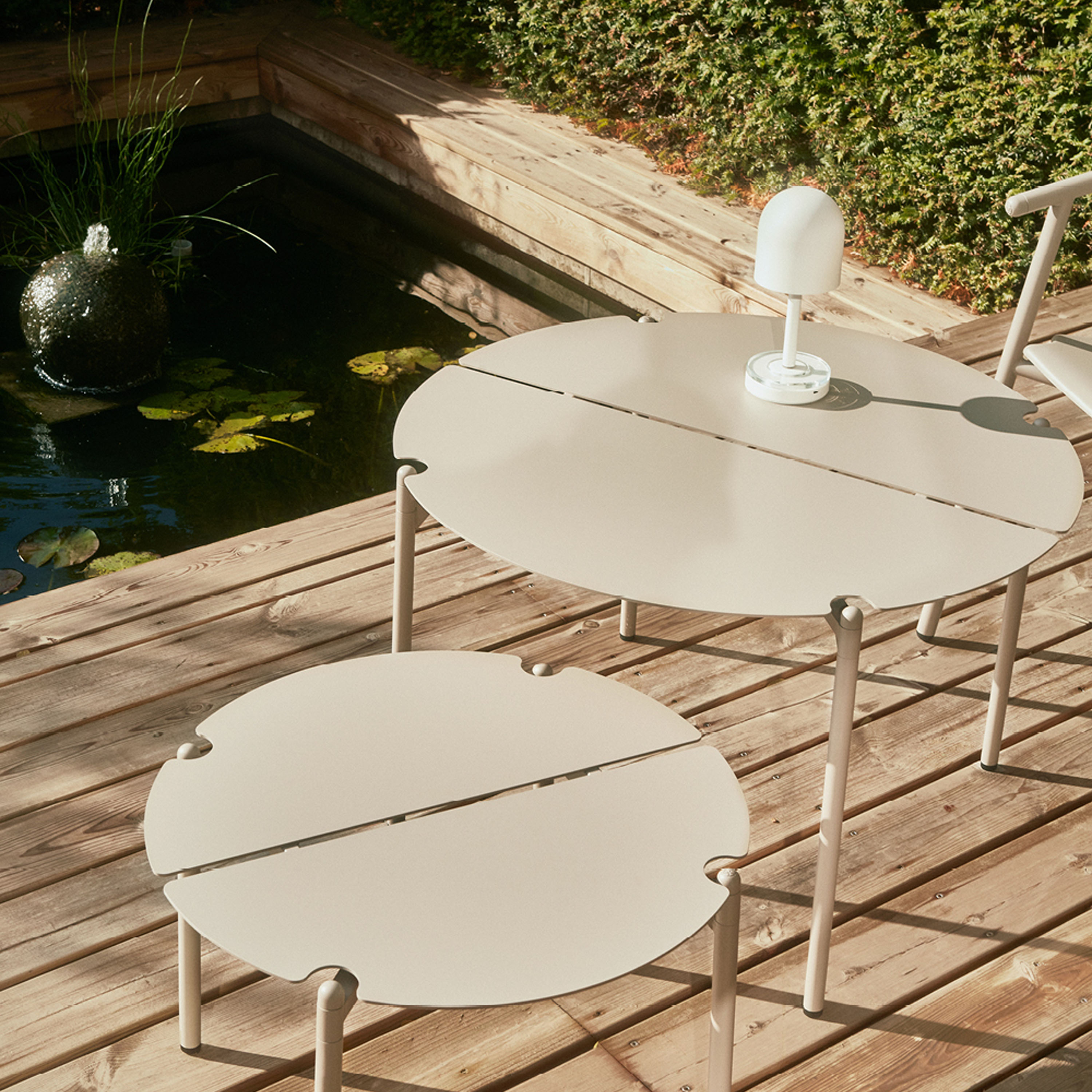 AYTM Luceo Kannettava Pöytävalaisin Valkoinen/Kirkas 22 cm