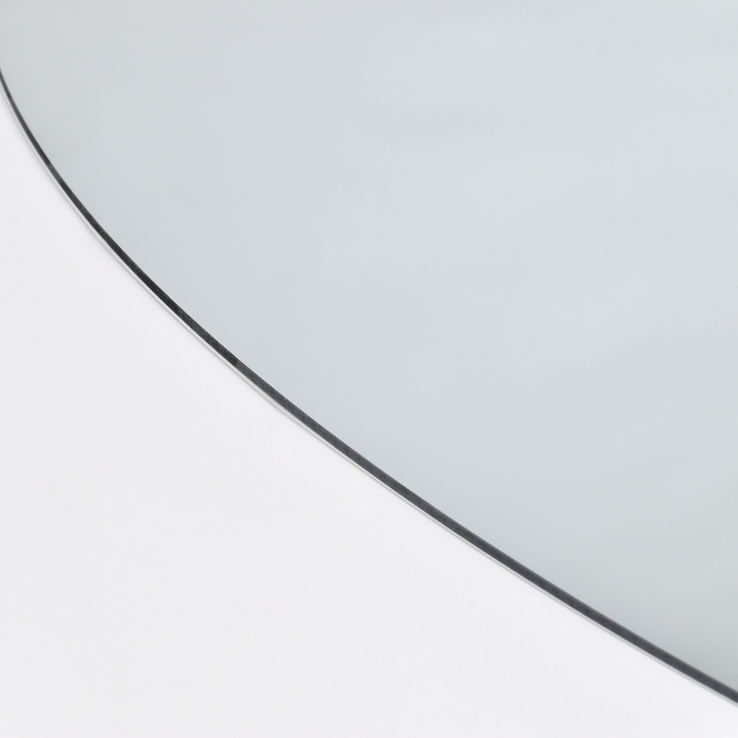 Sleepo Collection Santorini Rundt Speil Klart 80cm