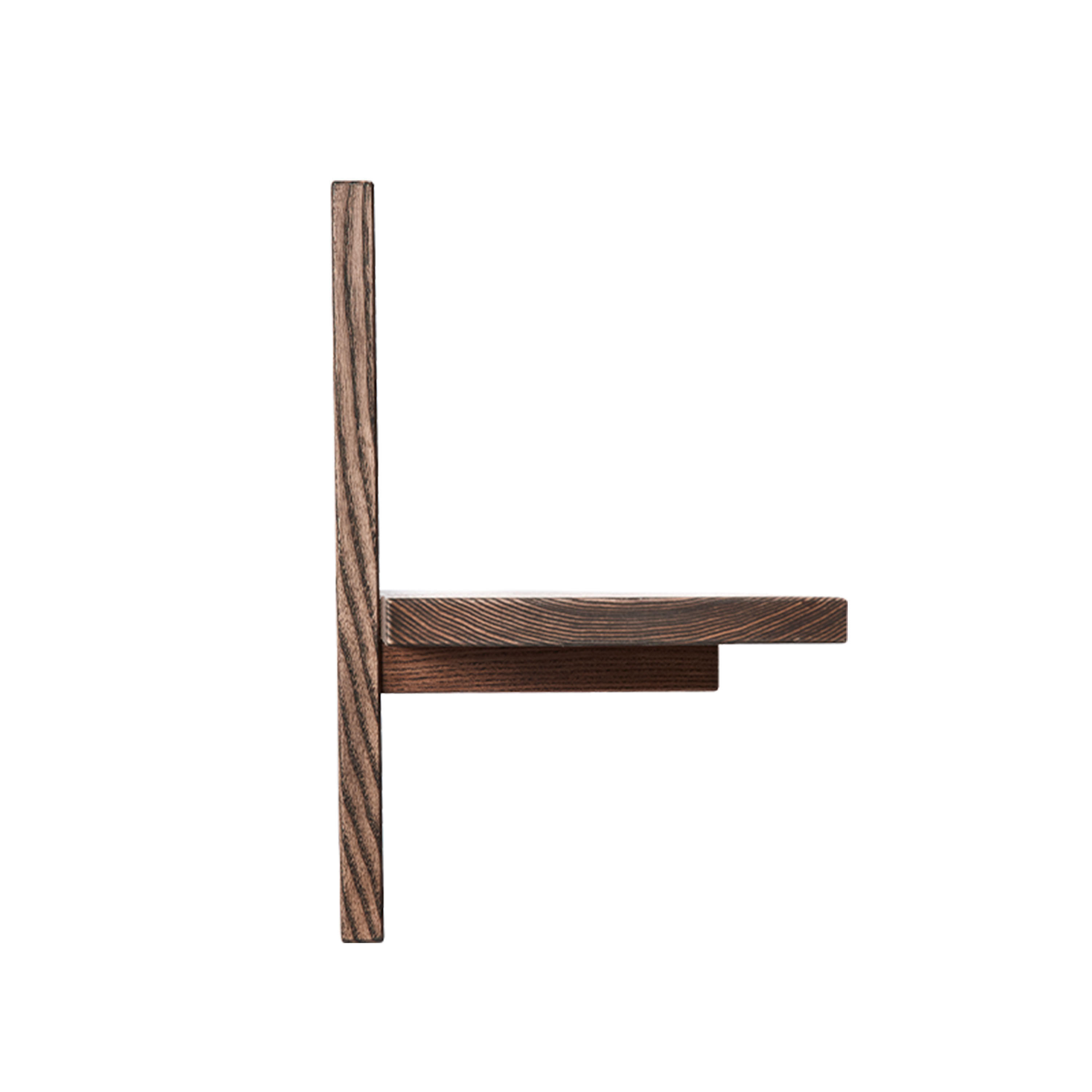 Andersen Furniture A-Light vegghylle røkt oljet ask 90x35