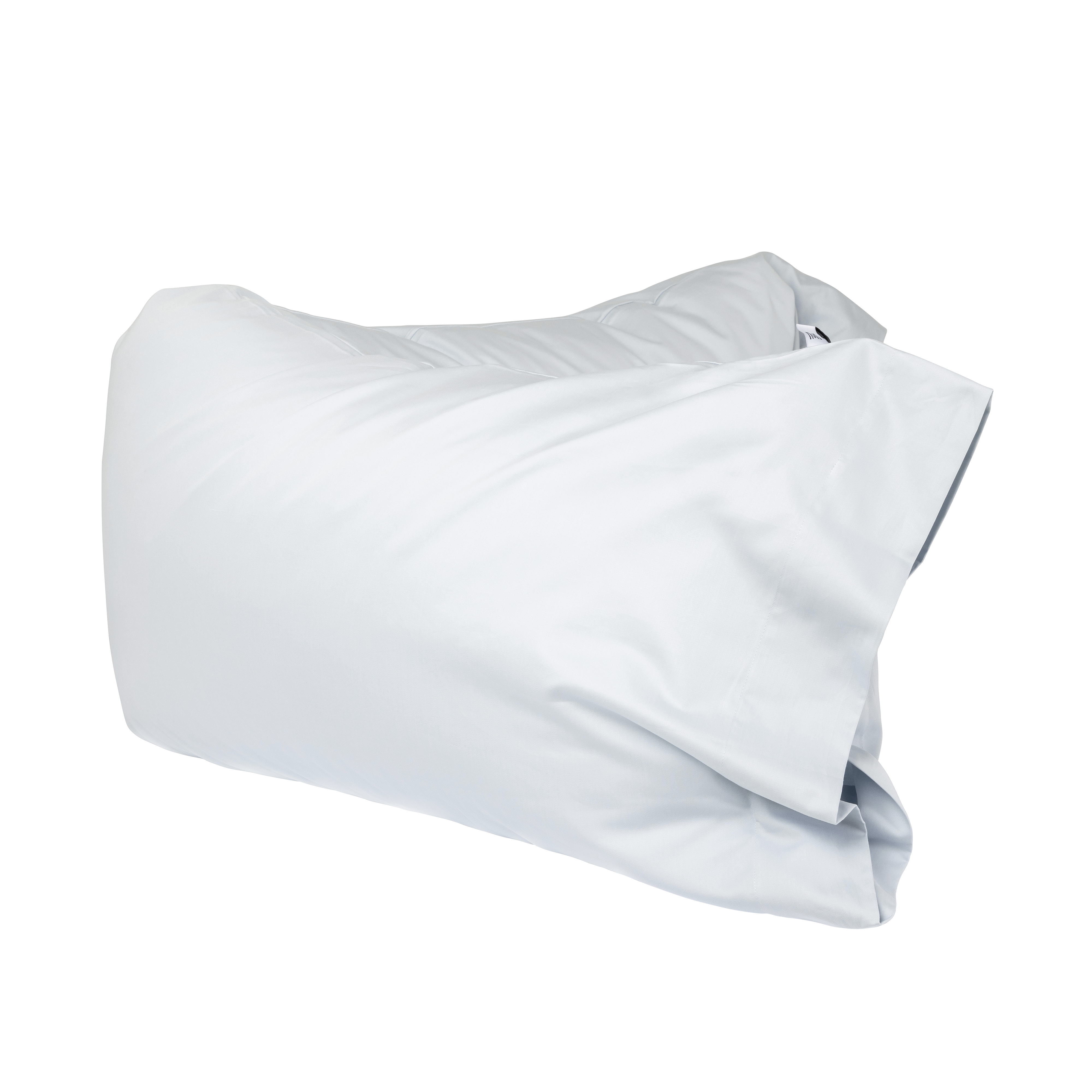 Satina Örngott Ljusblå 50x160