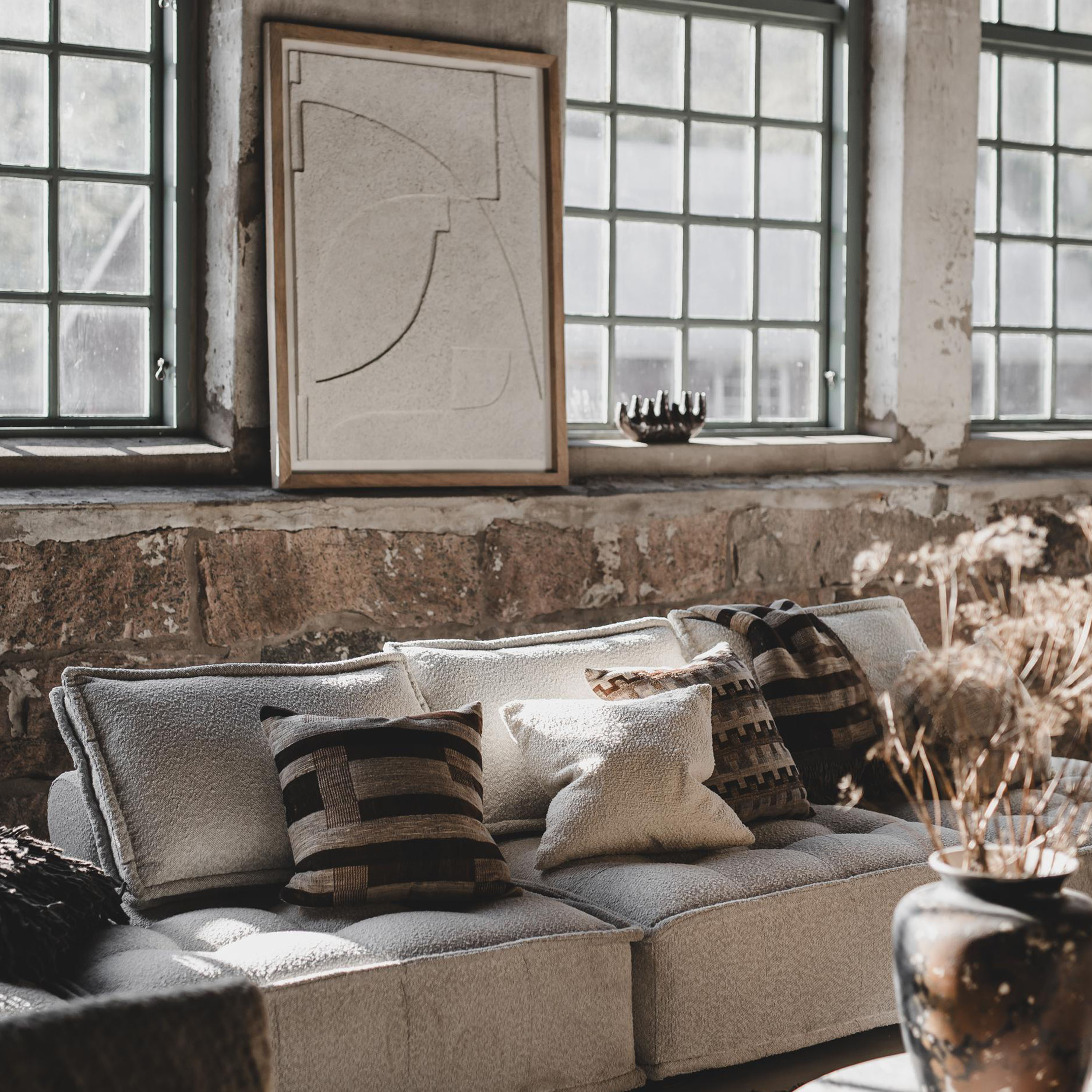 Jakobsdals Angeline Kuddfodral Beige 50x50