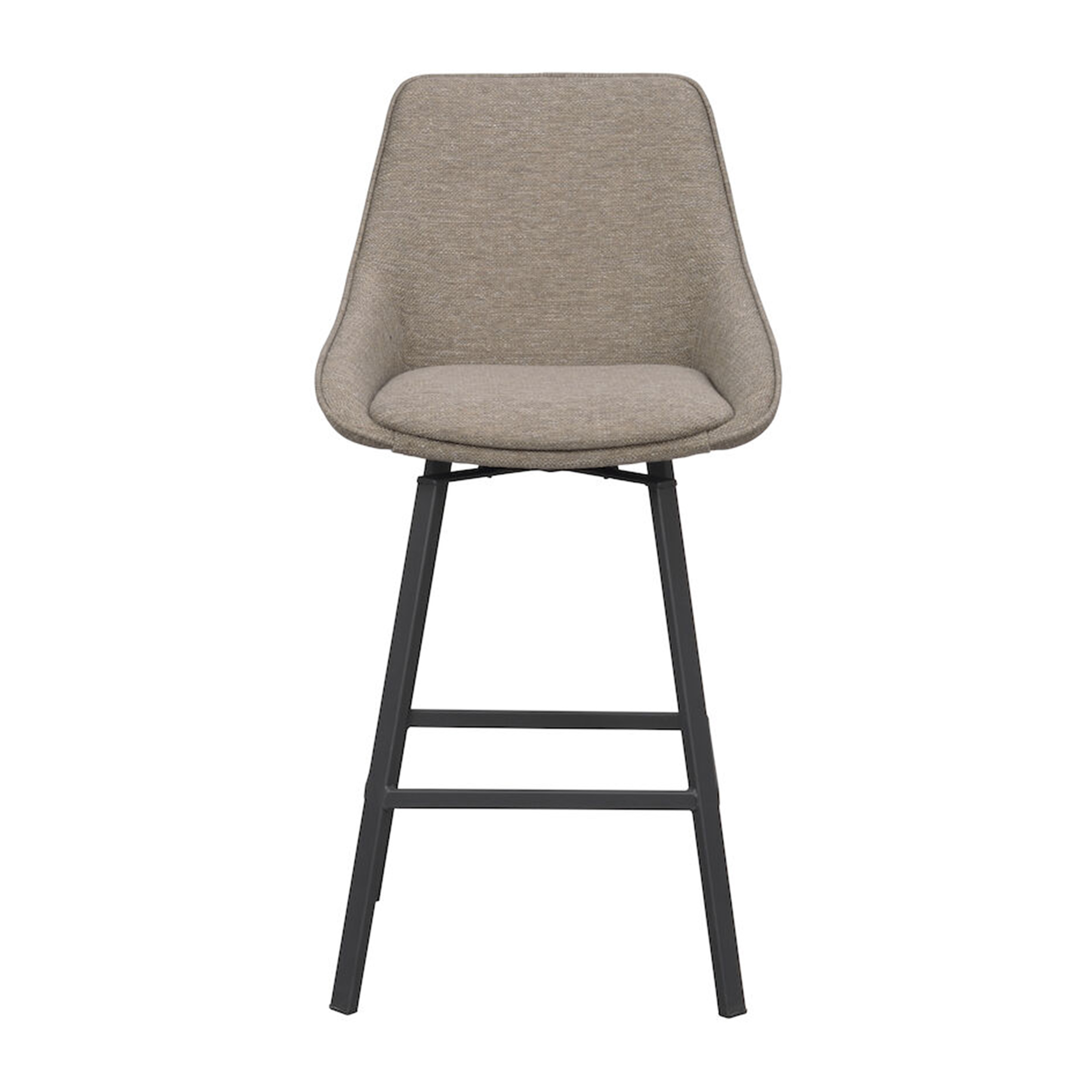 Rowico Home Alison Barstol Mörkbeige/Svart