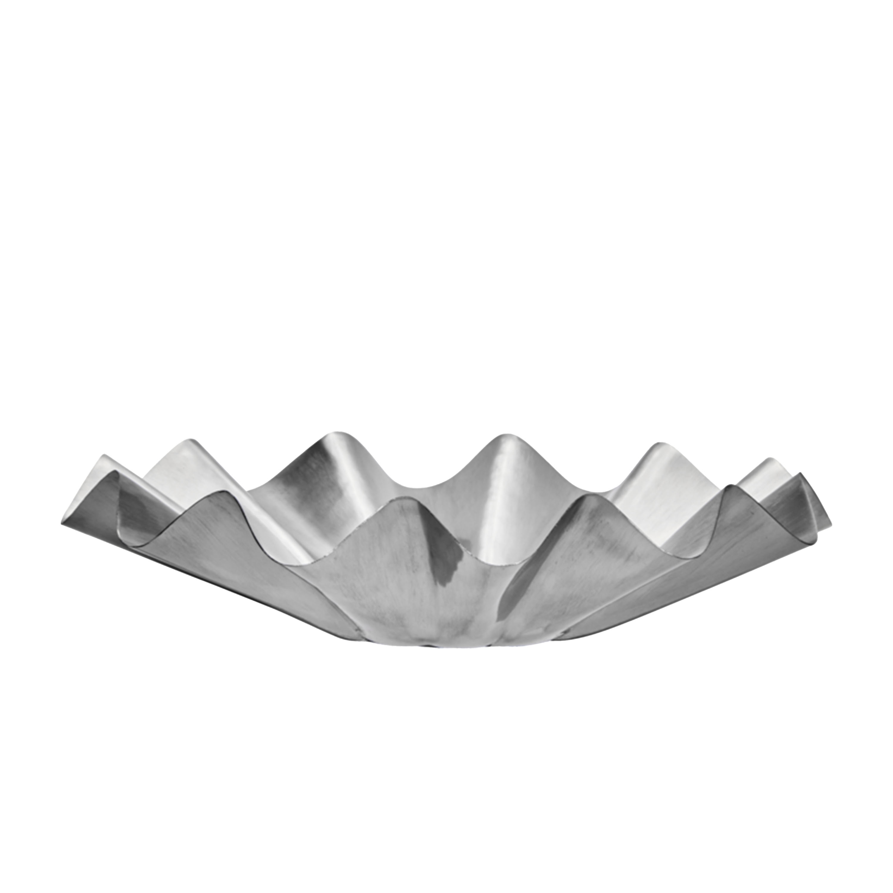 House Doctor - Flood Bolle Brushed silver finish 35cm - Sølv  - Skåler