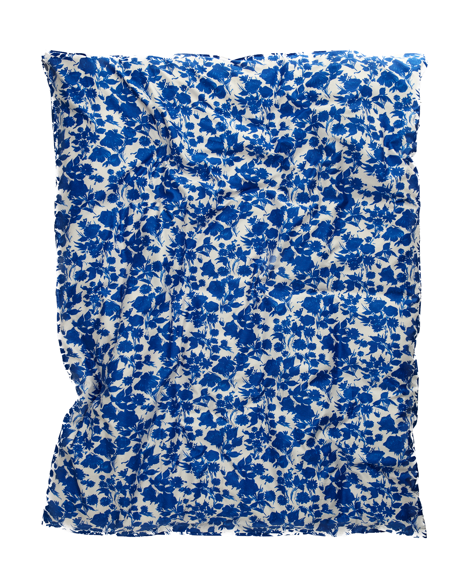GANT Home - Blue Floral Påslakan Bold Blue Dubbel - Blå
