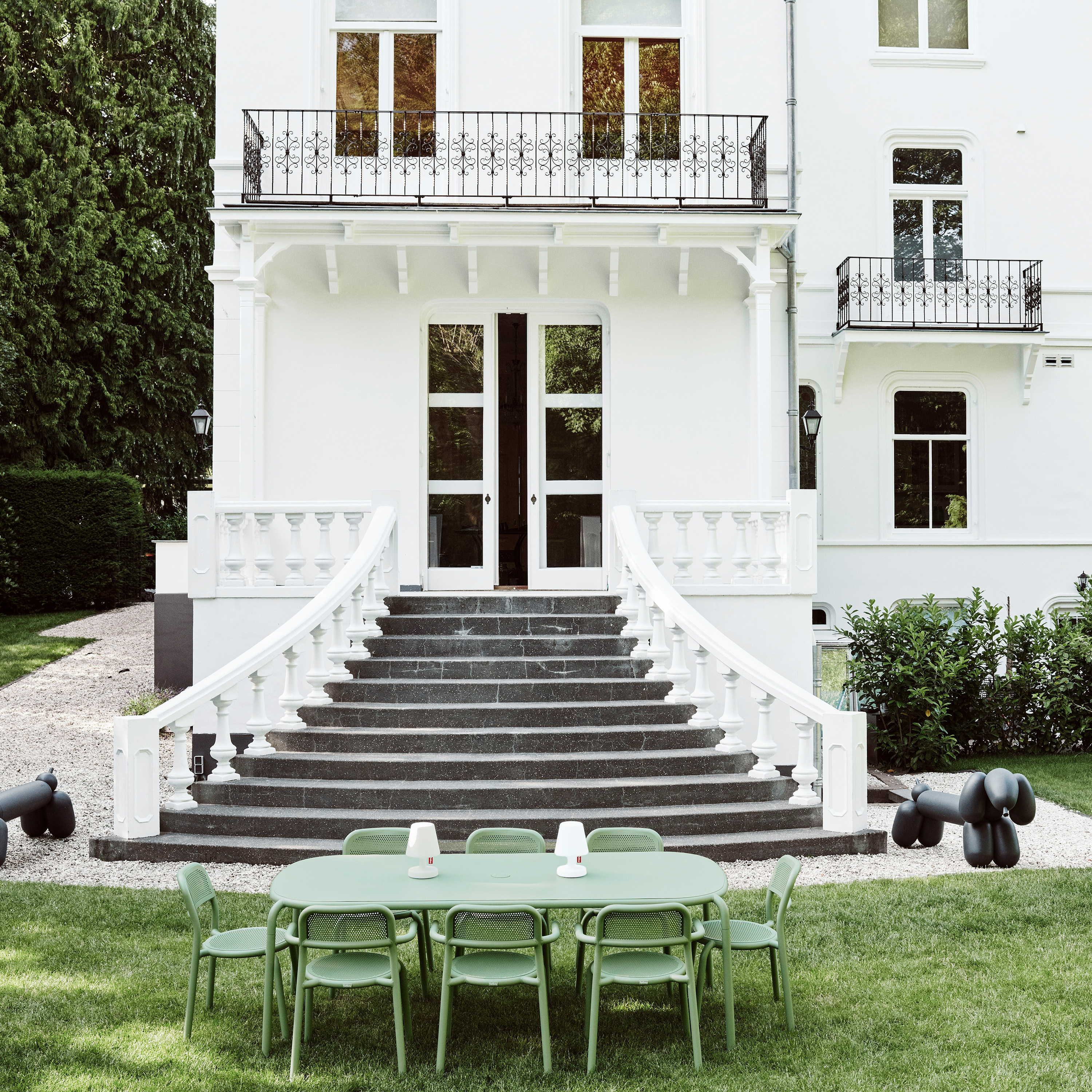 Fatboy Toni Spisestuestol Mist Green 2-pakning