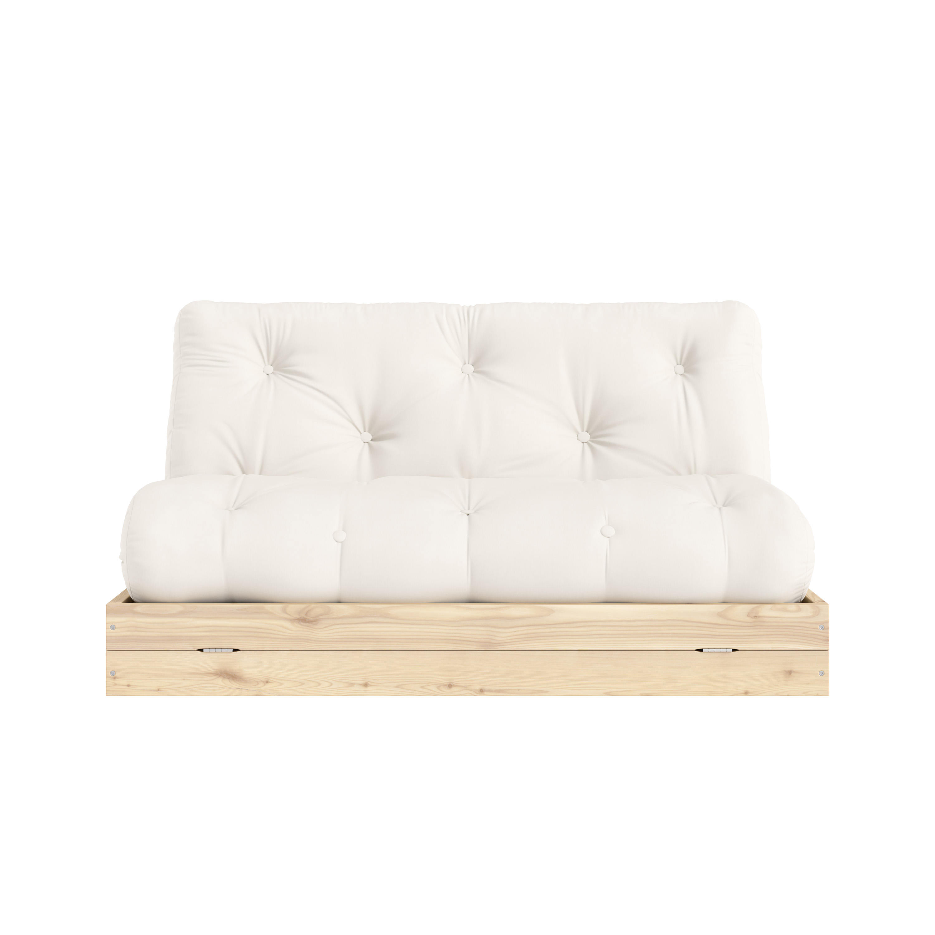 Karup Design Flip Bäddsoffa Raw ink madrass Natural 140x200