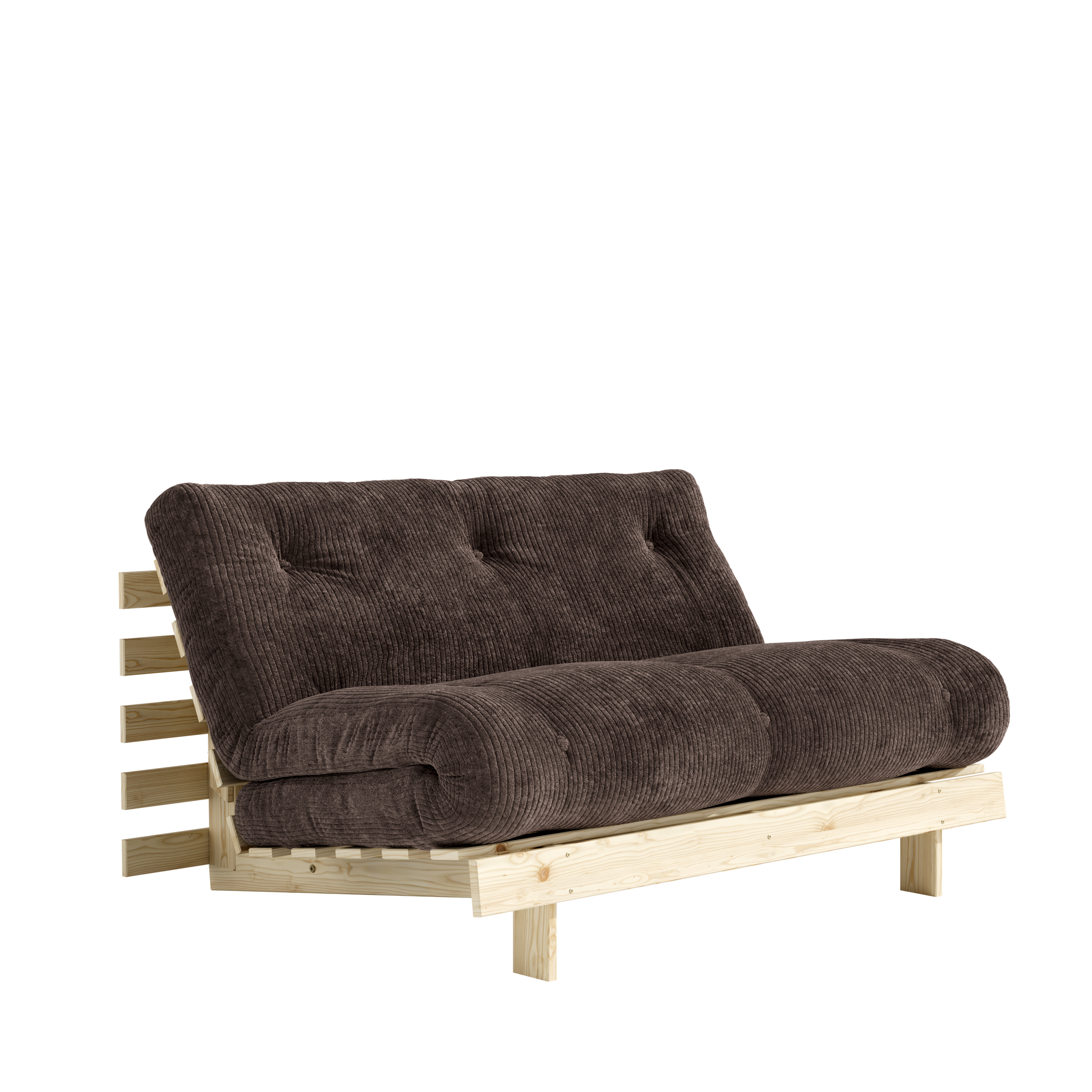 Roots Sovesofa Raw/Dark Cocoa 140cm